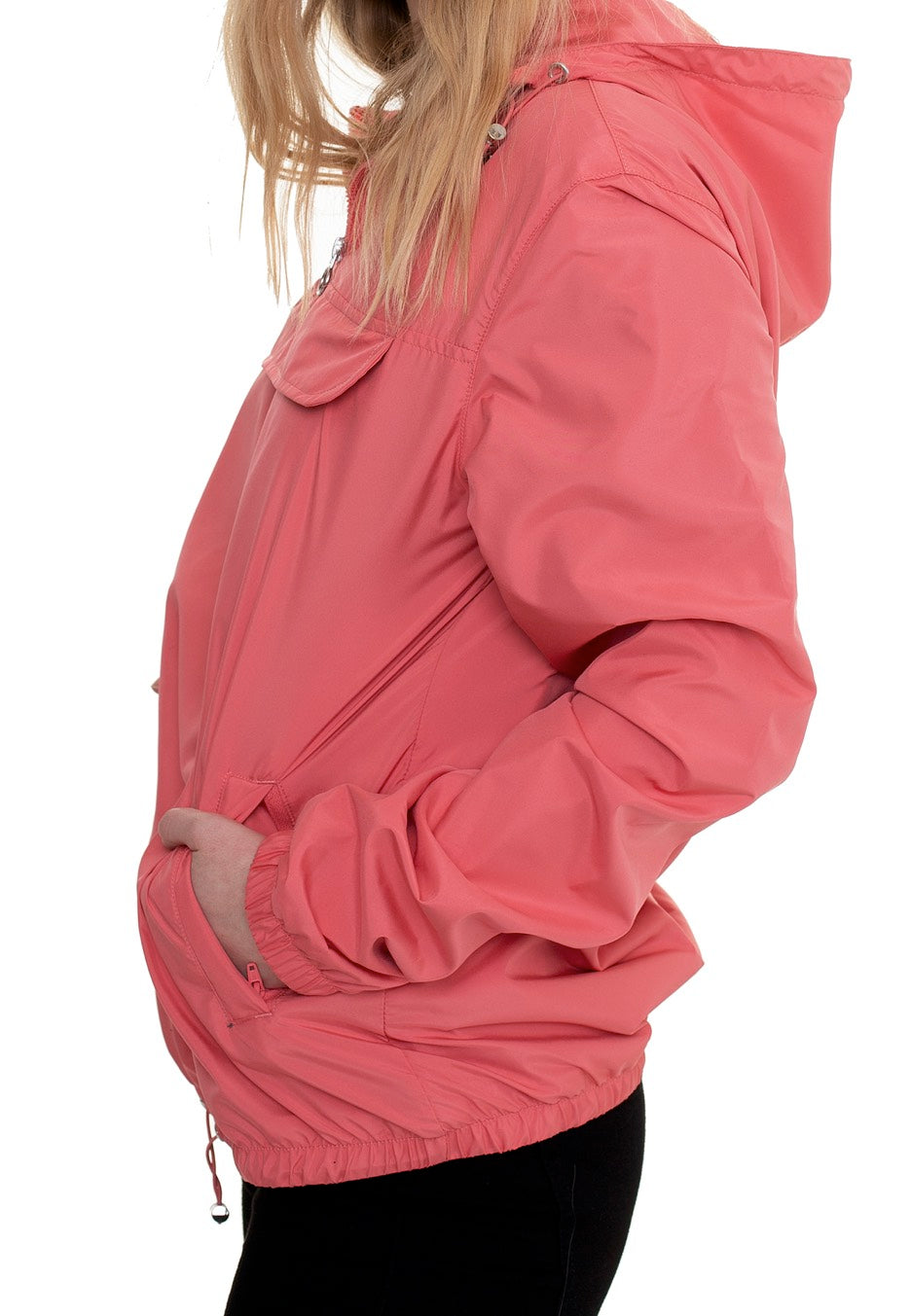 Urban Classics - Ladies Basic Pull Over Pale Pink - Jacket | Women-Image