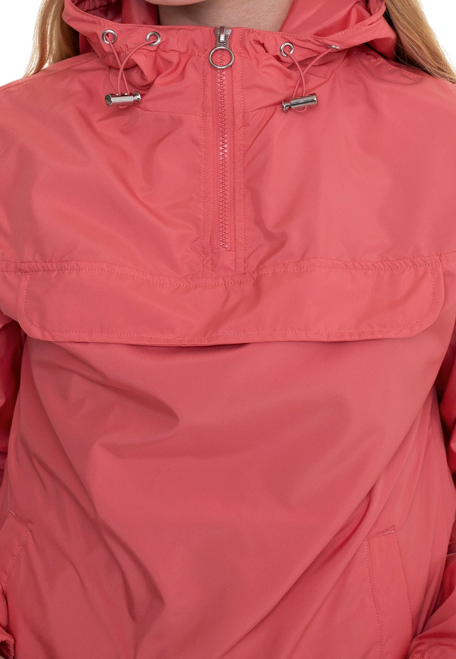 Urban Classics - Ladies Basic Pull Over Pale Pink - Jacket | Women-Image