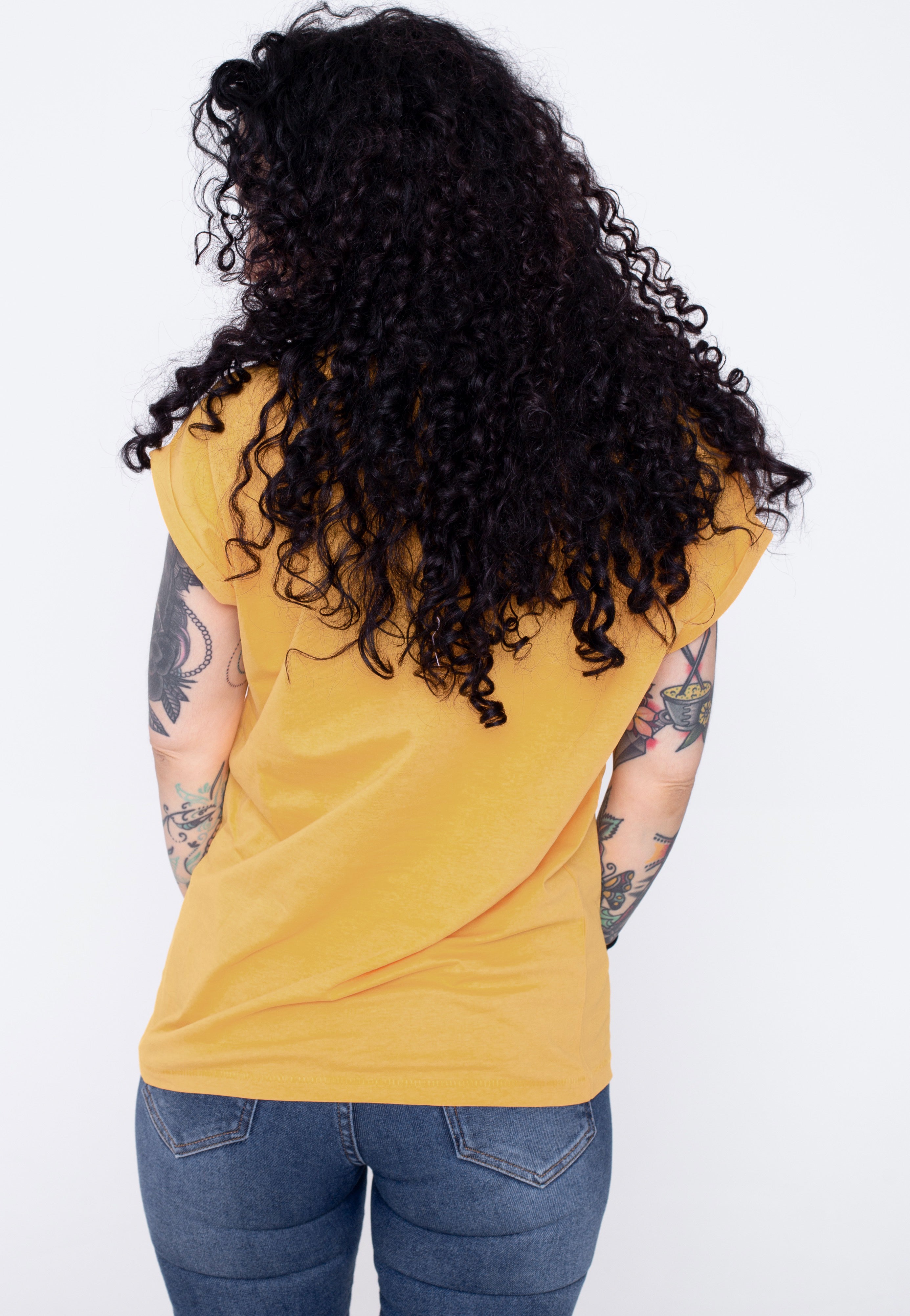 Urban Classics - Ladies Extended Shoulder Magicmango - T-Shirt | Women-Image