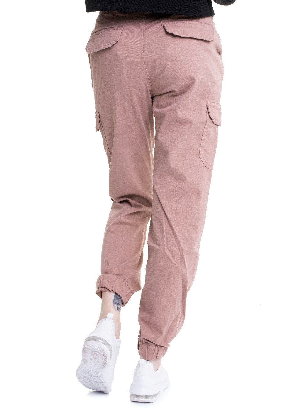 Urban Classics - Ladies High Waist Cargo Duskrose - Pants | Women-Image