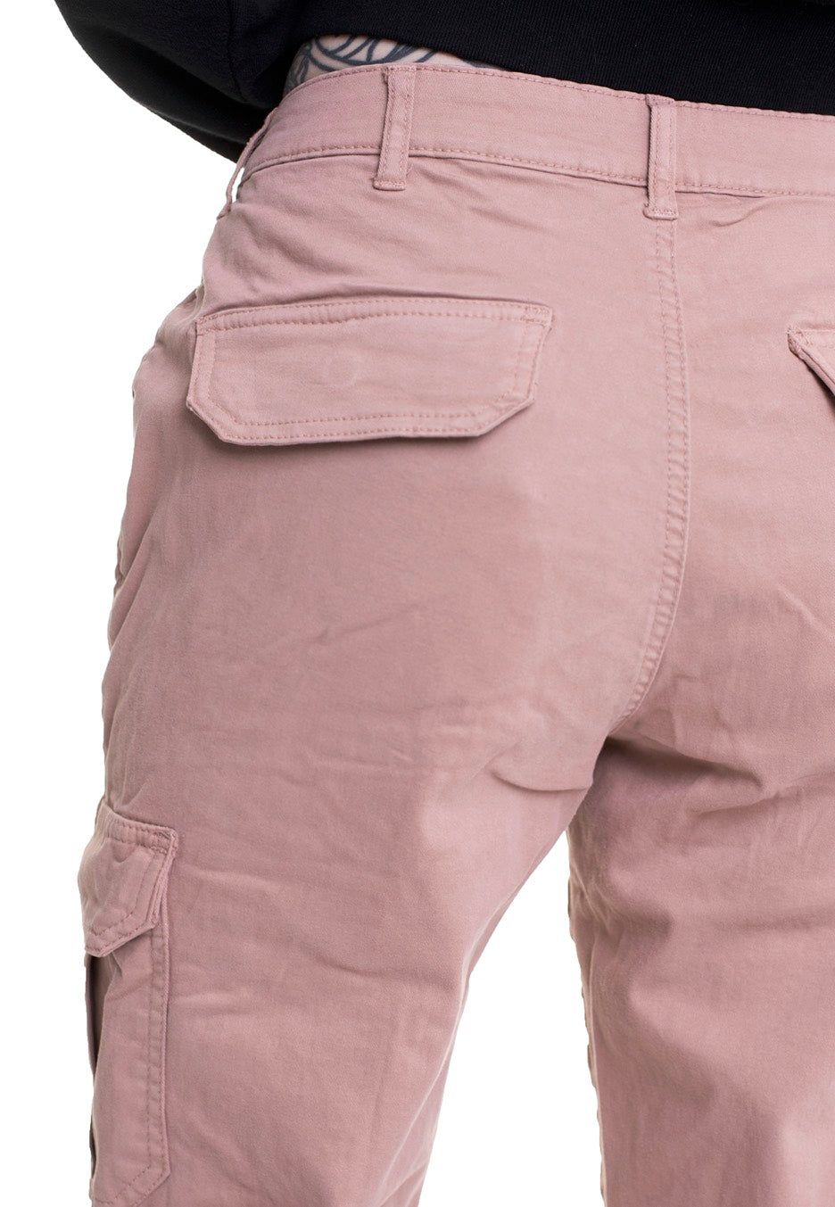 Urban Classics - Ladies High Waist Cargo Duskrose - Pants | Women-Image