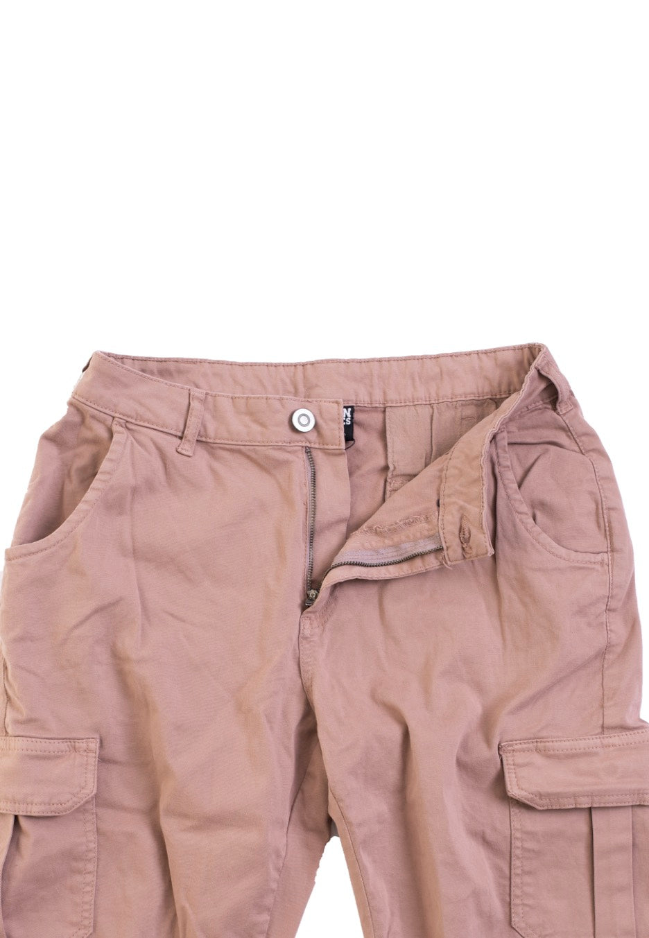 Urban Classics - Ladies High Waist Cargo Duskrose - Pants | Women-Image