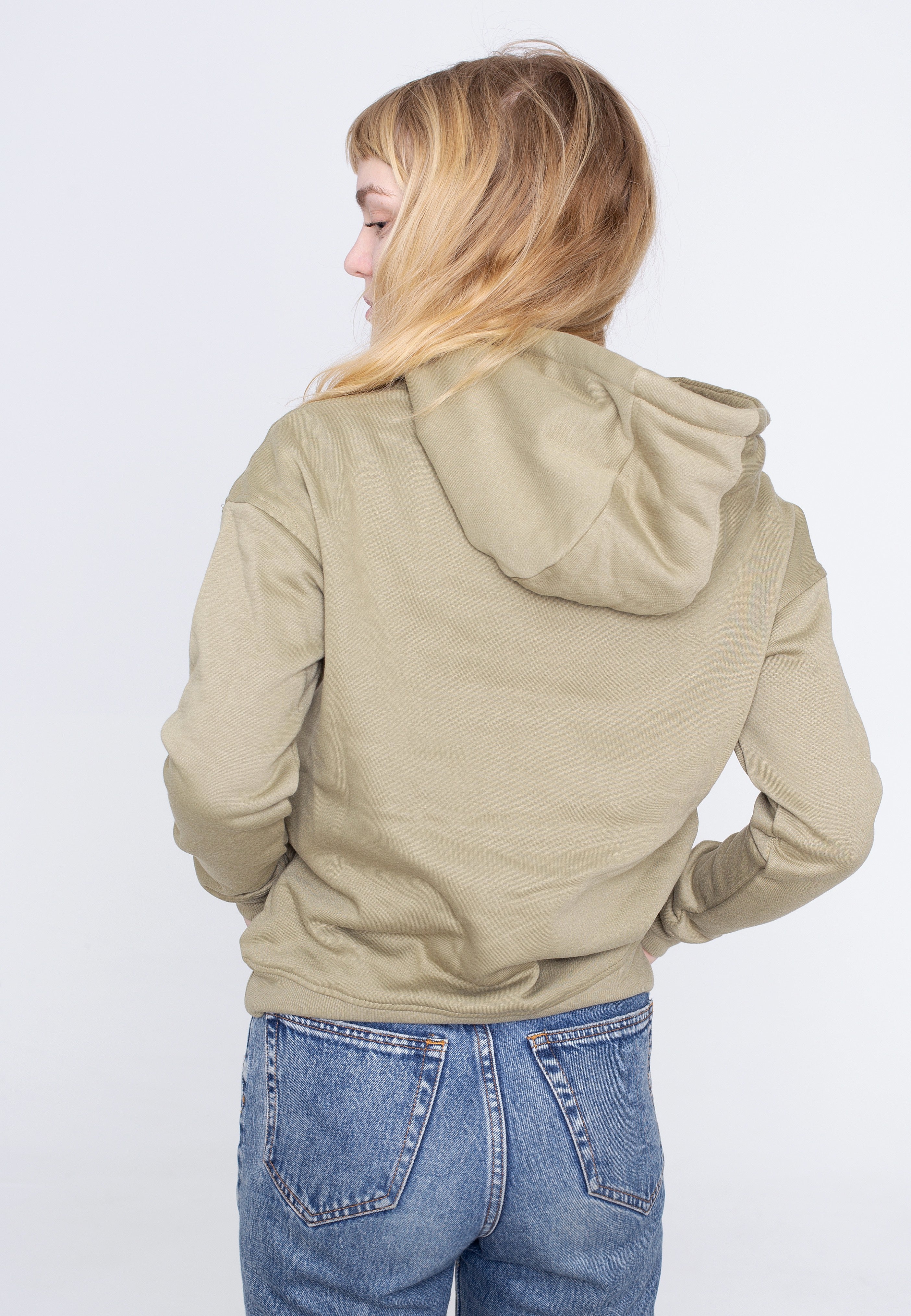 Urban Classics - Ladies Khaki - Hoodie | Women-Image