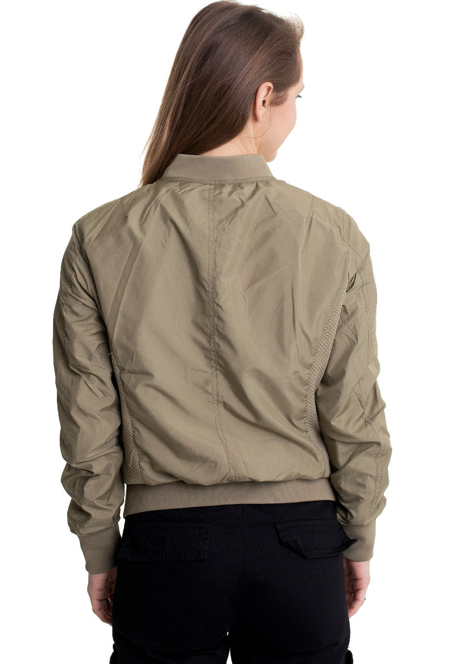 Urban Classics - Ladies Light Bomber Khaki - Jacket | Women-Image