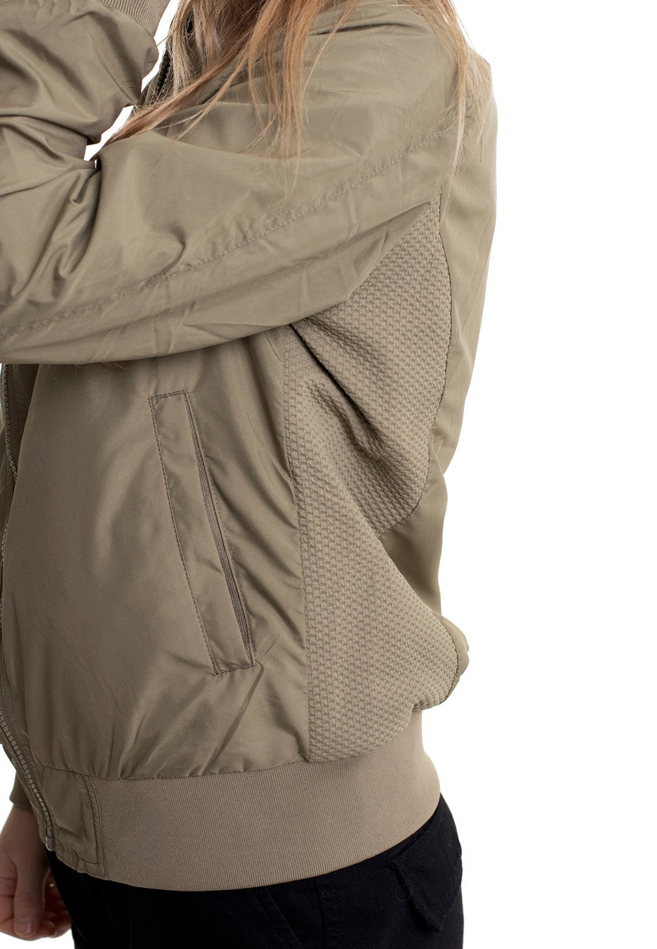 Urban Classics - Ladies Light Bomber Khaki - Jacket | Women-Image