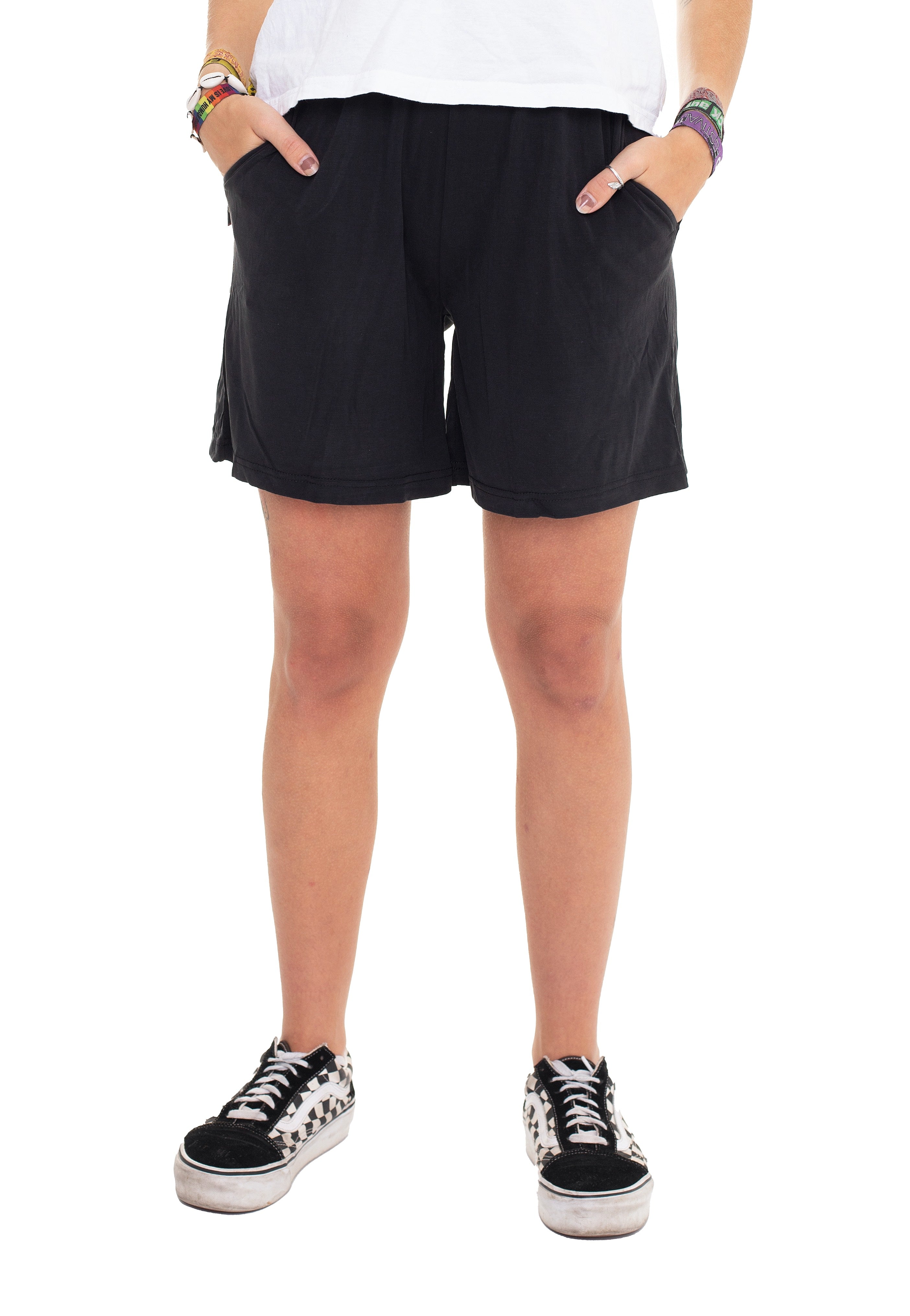 Urban Classics - Ladies Modal Black - Shorts | Women-Image