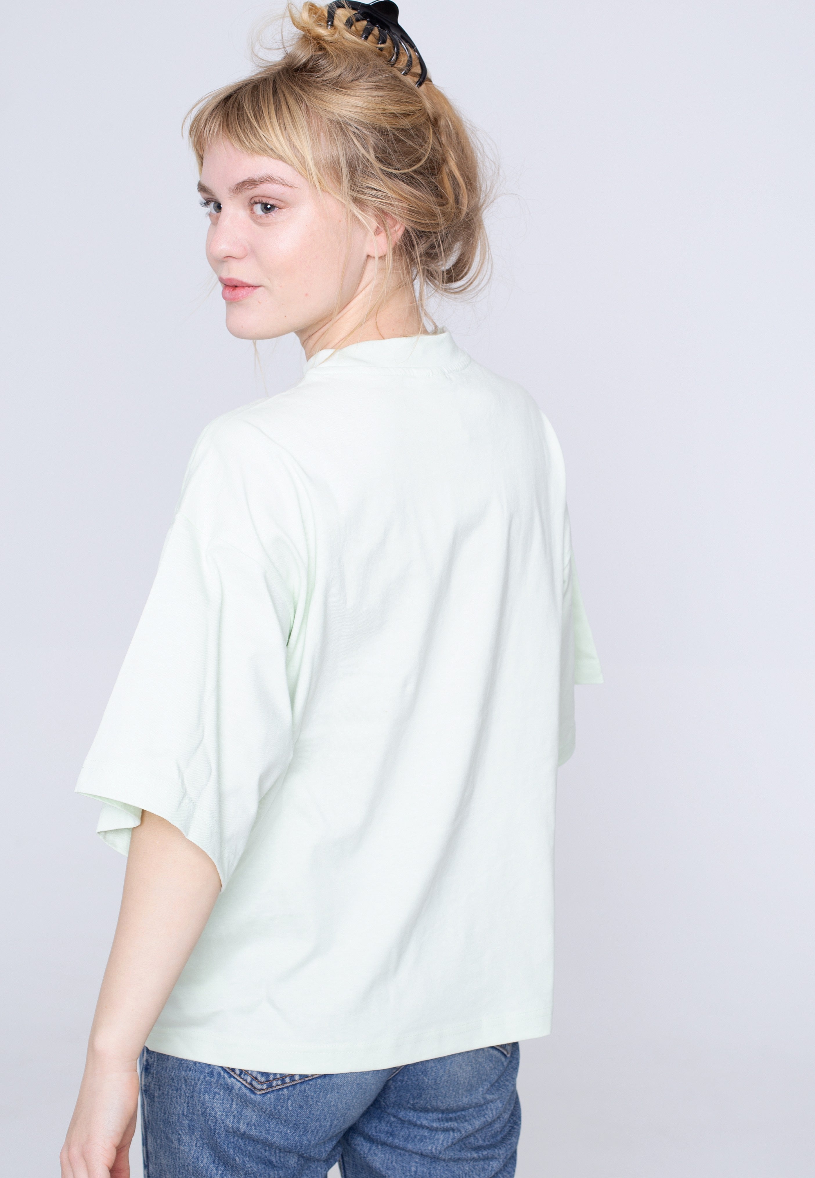 Urban Classics - Ladies Organic Heavy Lightmint - T-Shirt | Women-Image