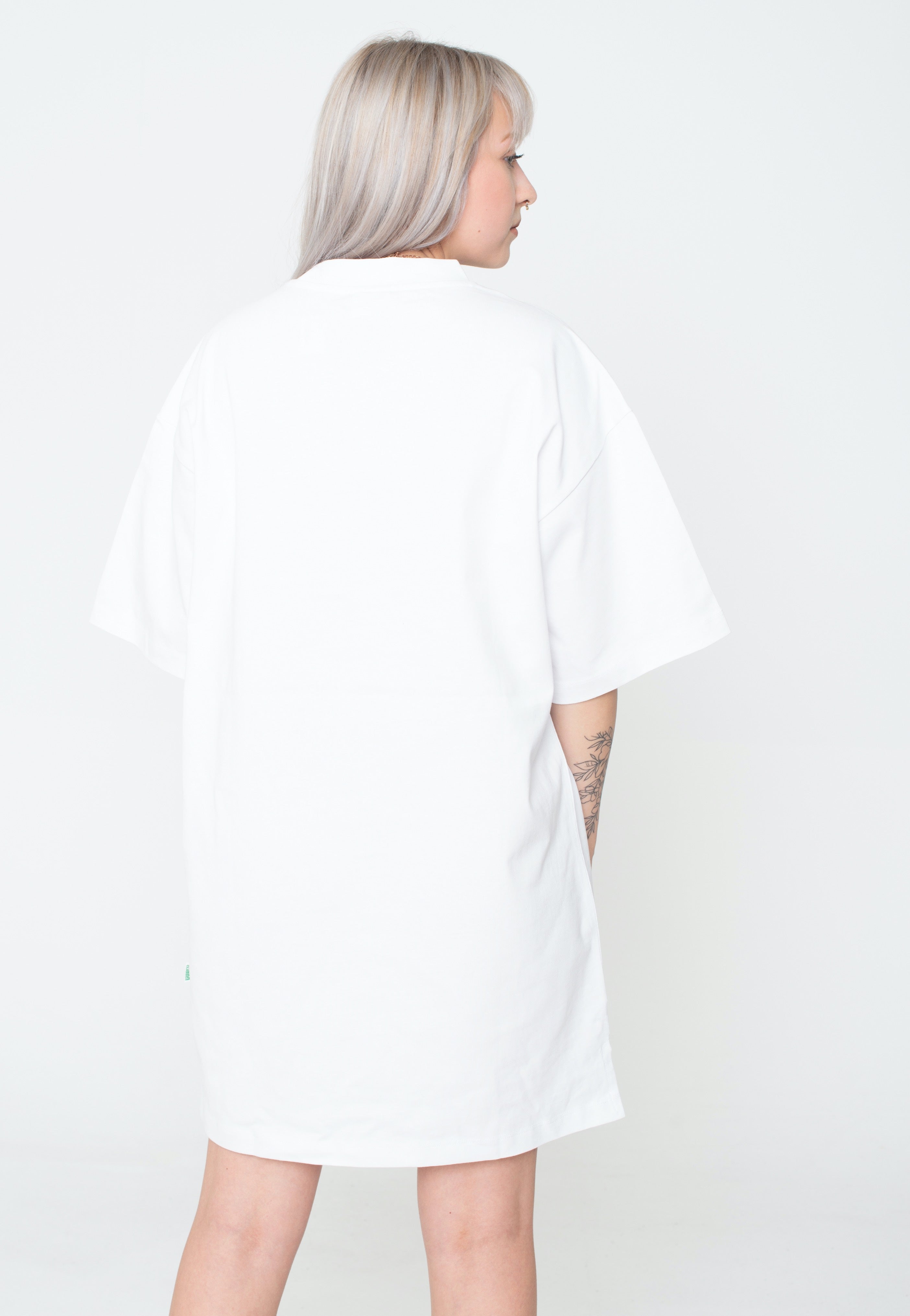 Urban Classics - Ladies Organic Heavy Oversized Tee White - Dress | Women-Image