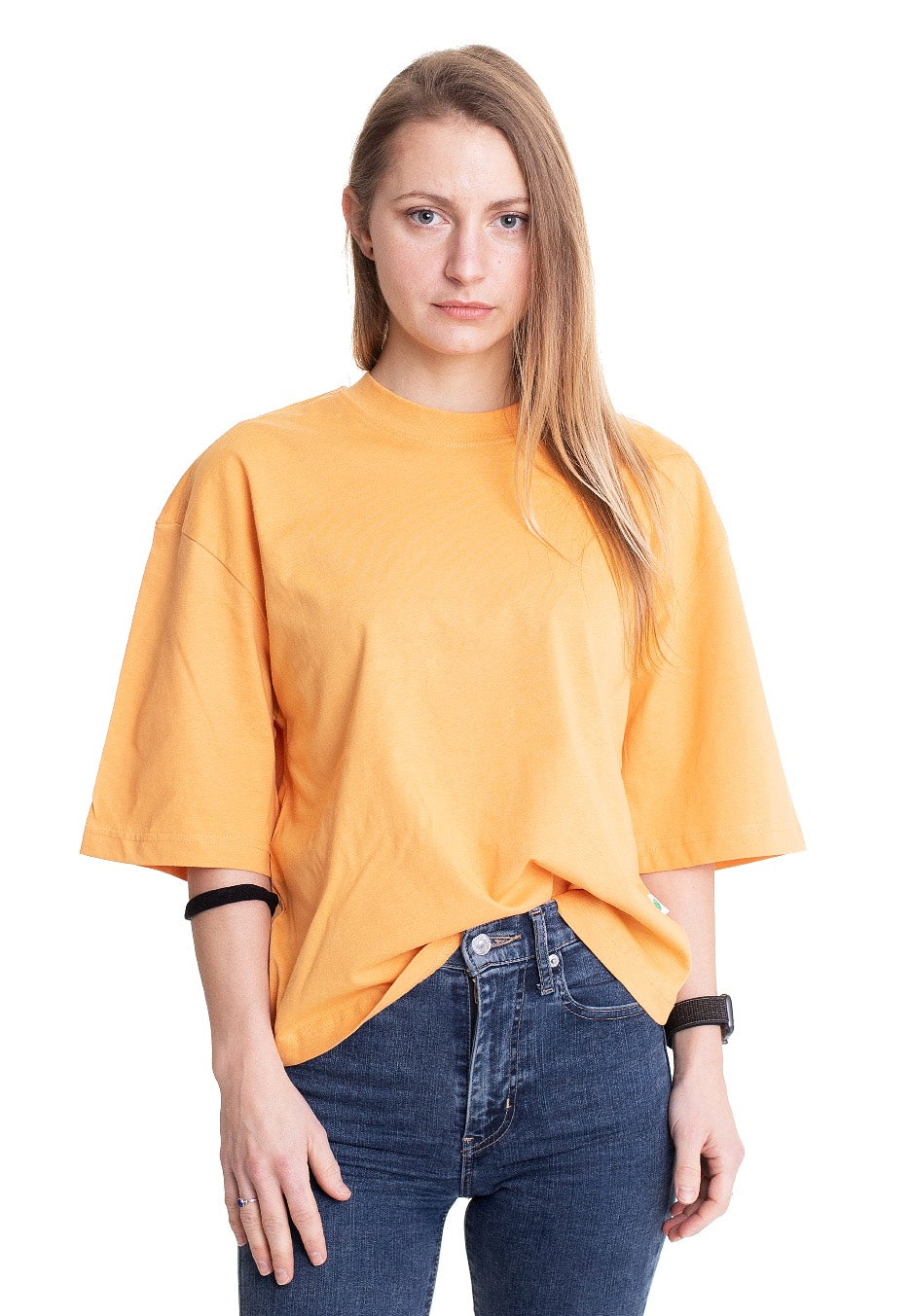 Urban Classics - Ladies Organic Oversized Paleorange - T-Shirt | Women-Image