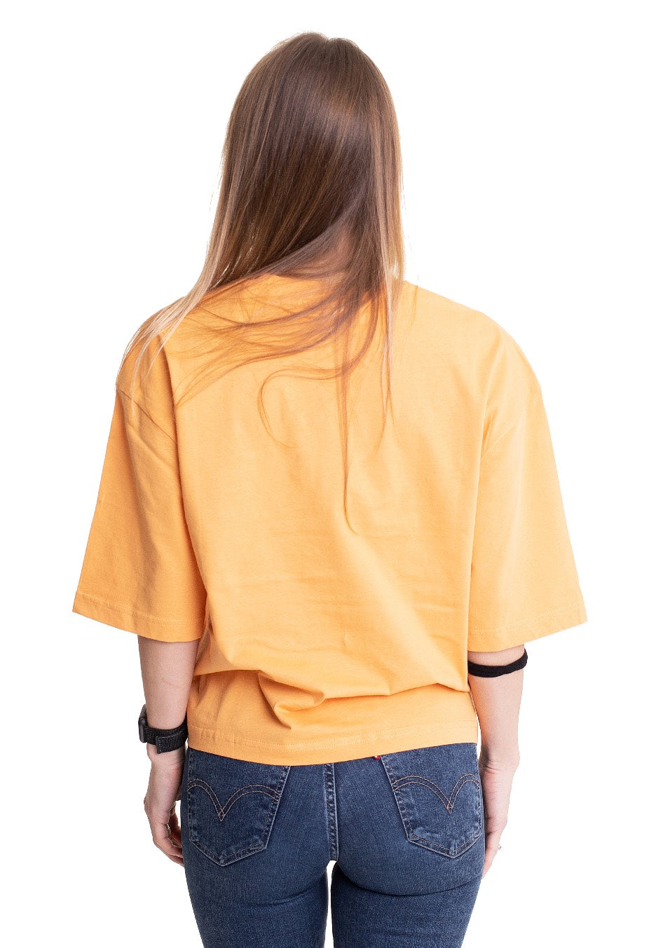 Urban Classics - Ladies Organic Oversized Paleorange - T-Shirt | Women-Image