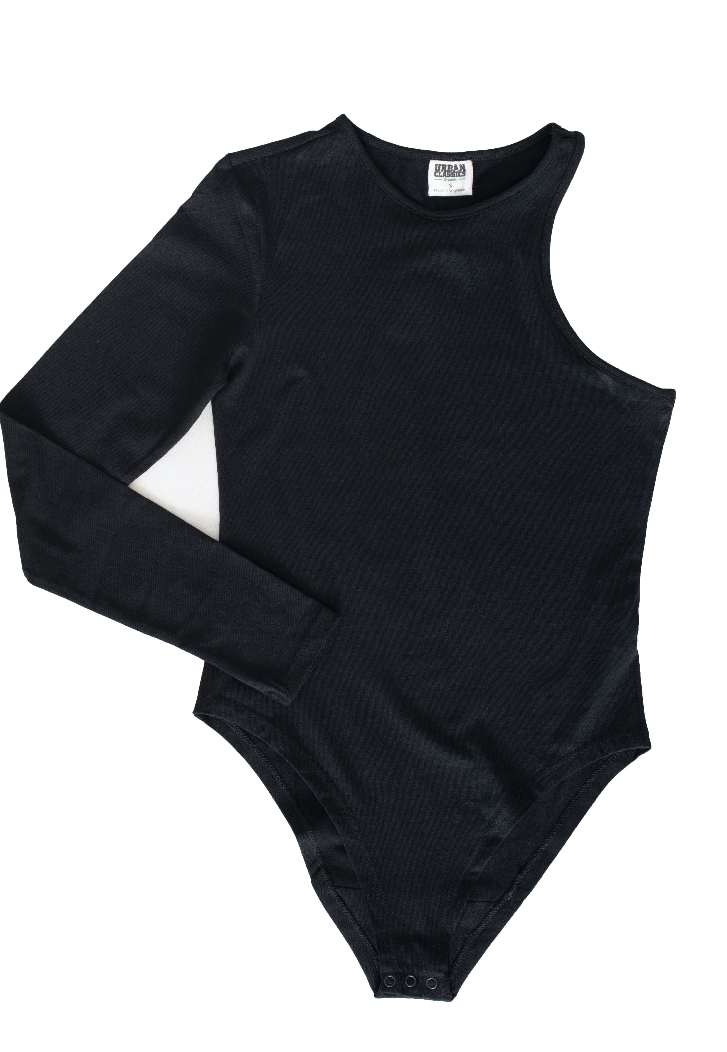 Urban Classics - Ladies Organic Stretch Asymmetric Black - Body | Women-Image