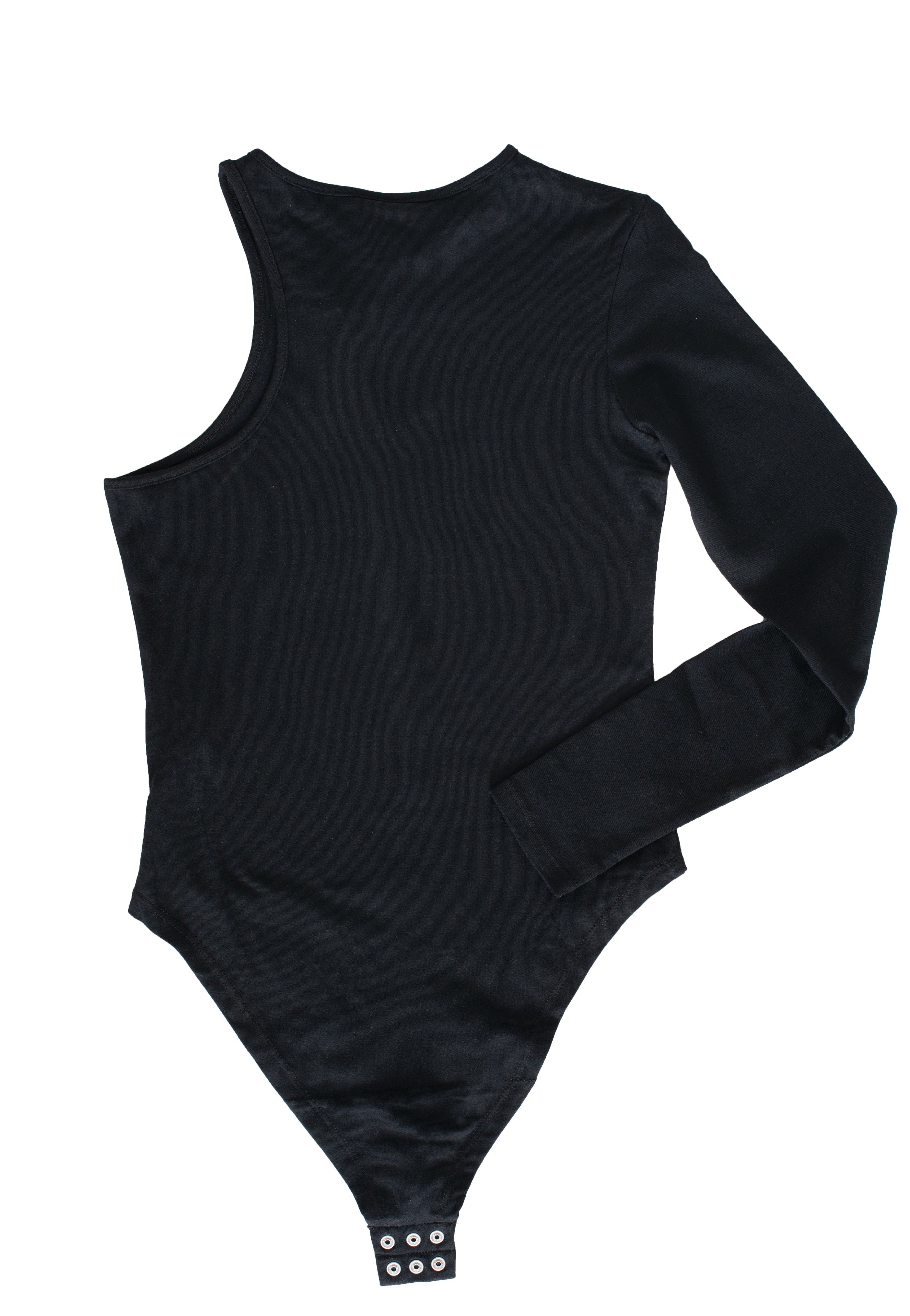 Urban Classics - Ladies Organic Stretch Asymmetric Black - Body | Women-Image