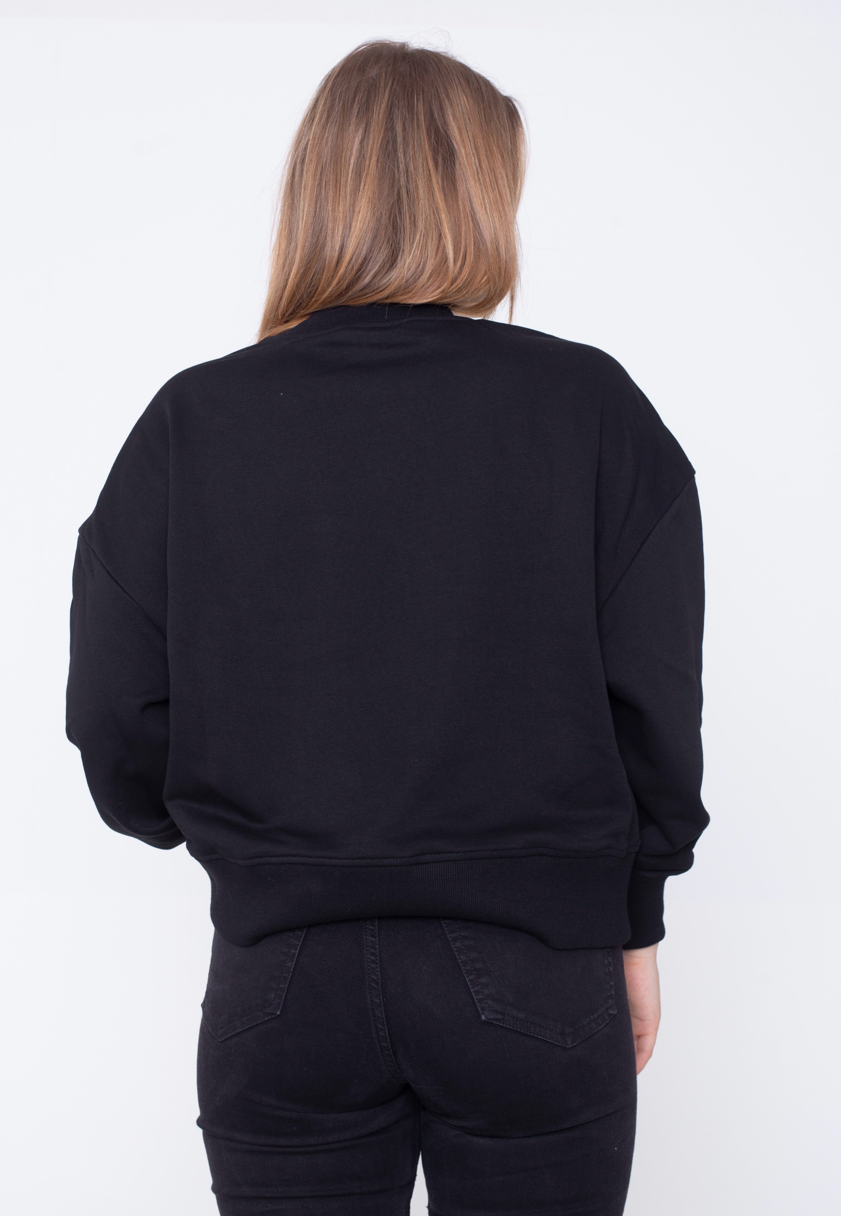 Urban Classics - Ladies Oversized Terry Black - Sweater | Women-Image