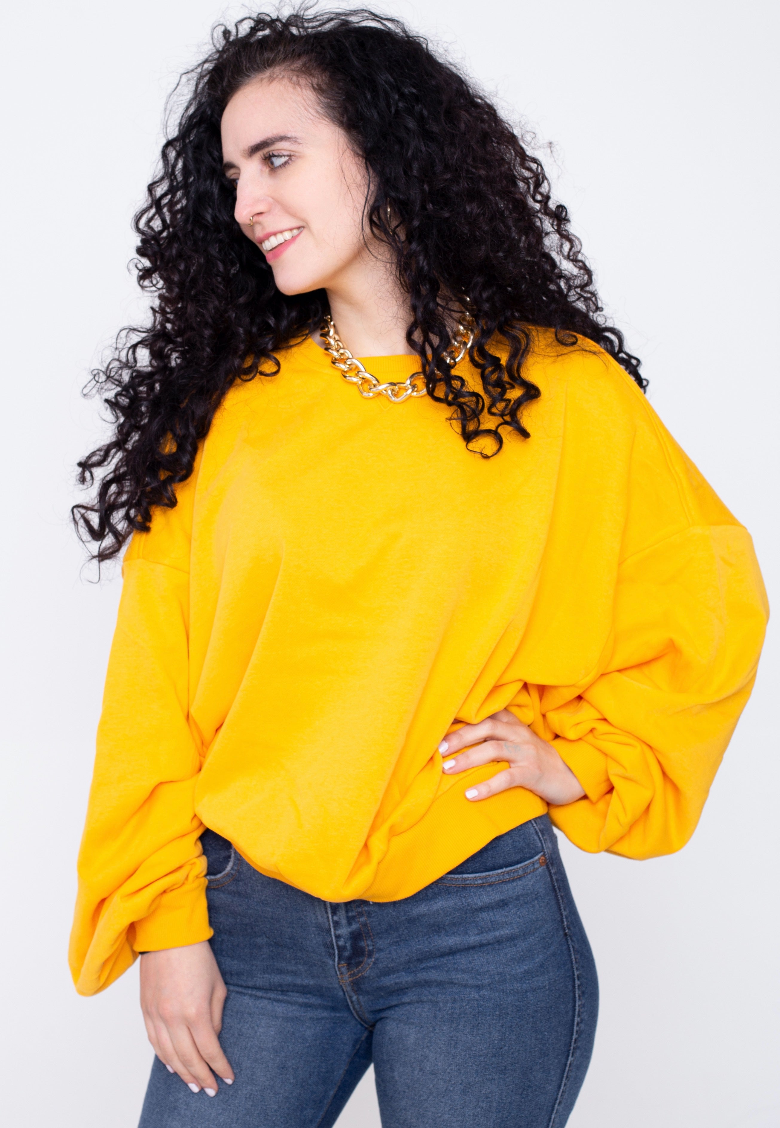 Urban Classics - Ladies Oversized Triangle Magicmango - Sweater | Women-Image