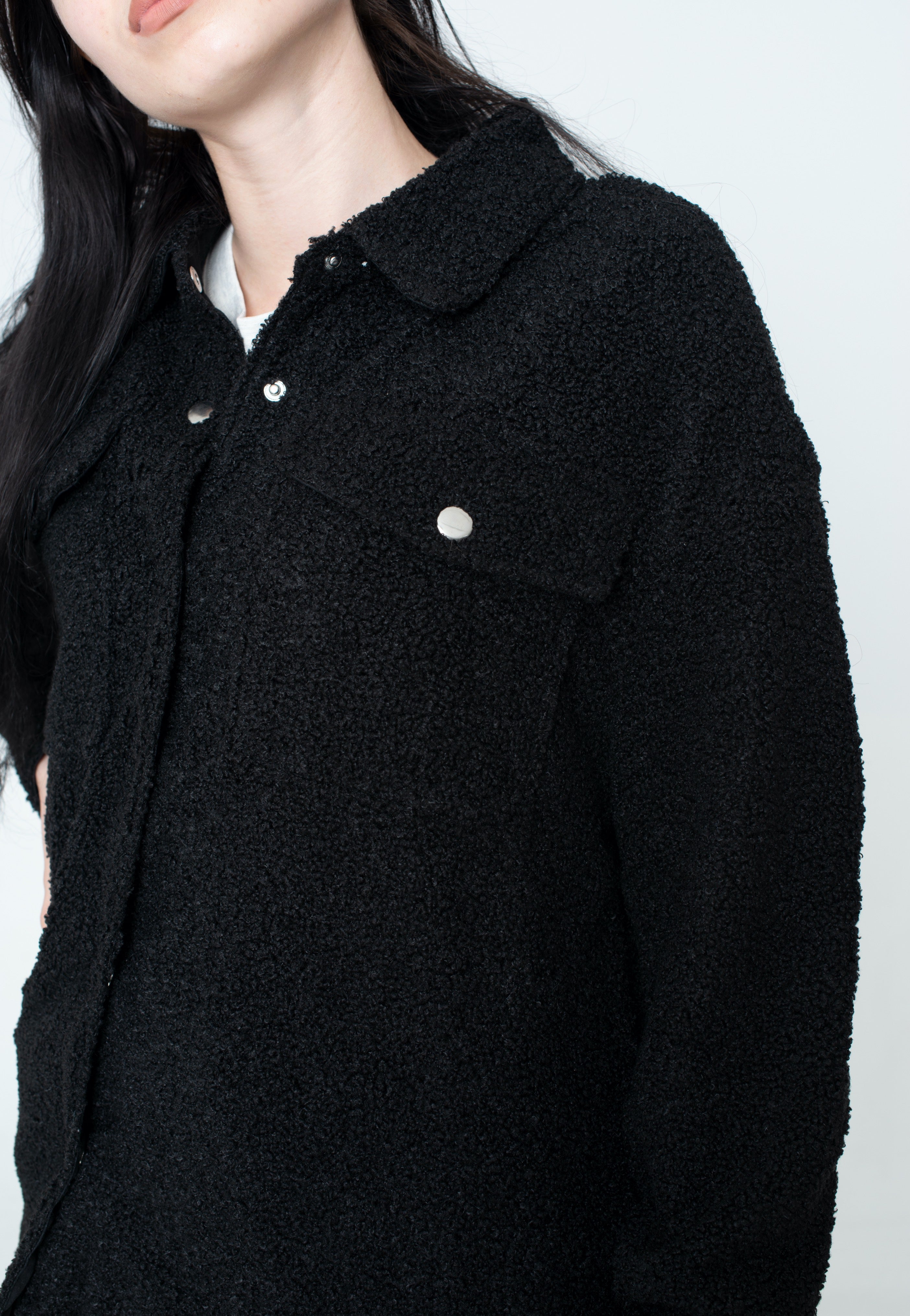 Urban Classics - Ladies Sherpa Black - Jacket | Women-Image