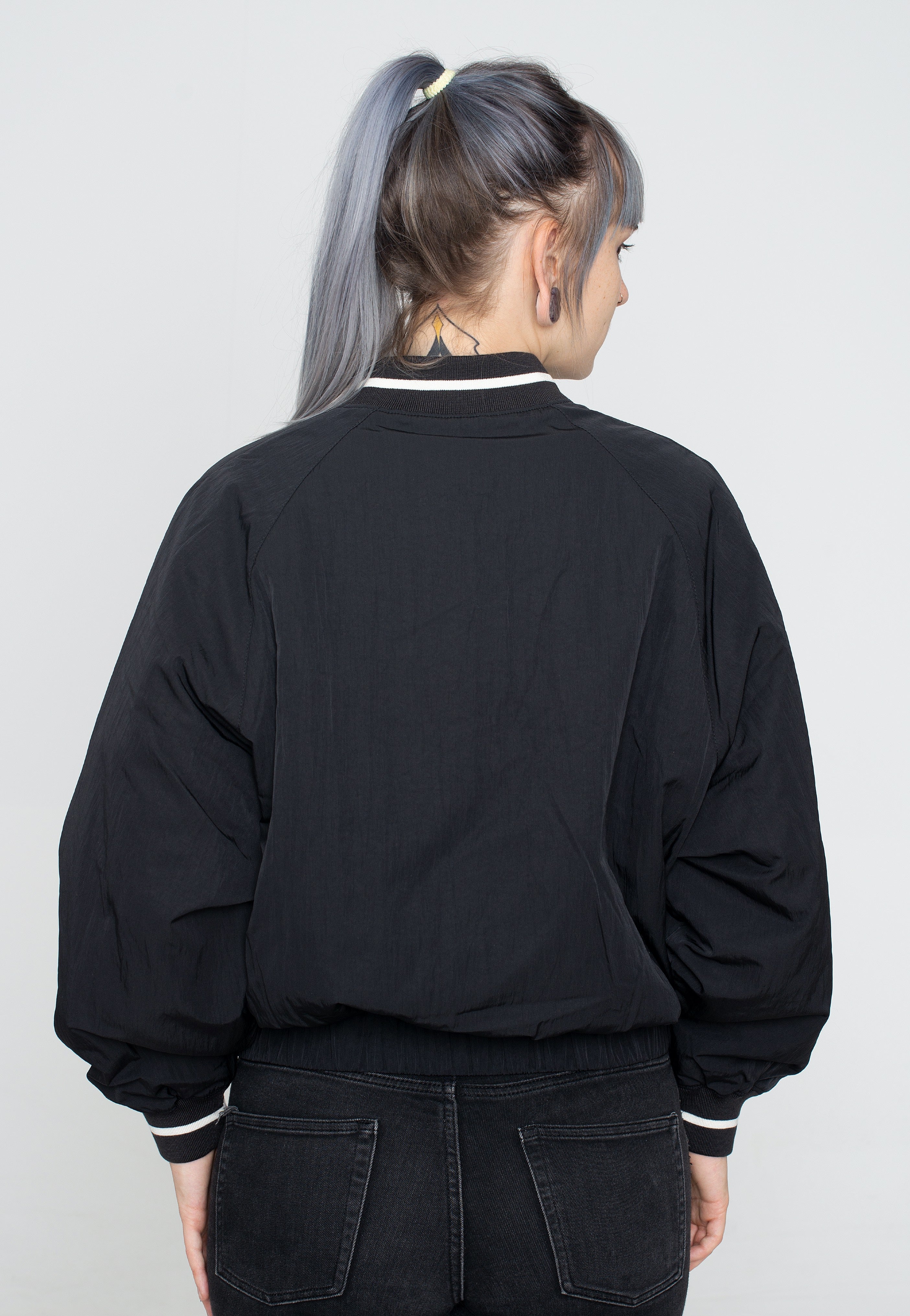 Fred Perry - Padded Bomber Black - Jacket | Women-Image