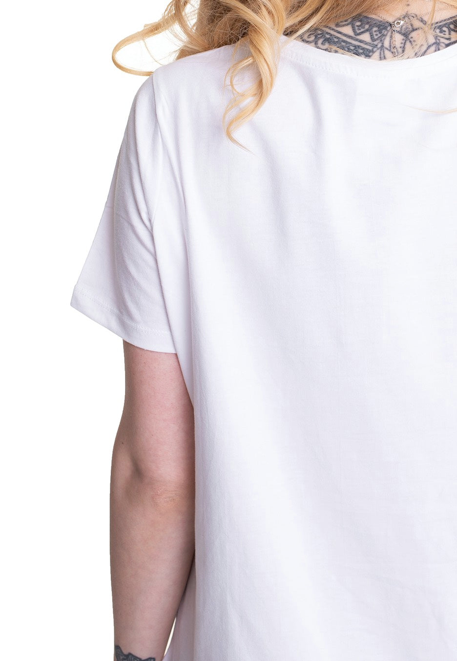 Urban Classics - Ladies Valance Tee White - Dress | Women-Image