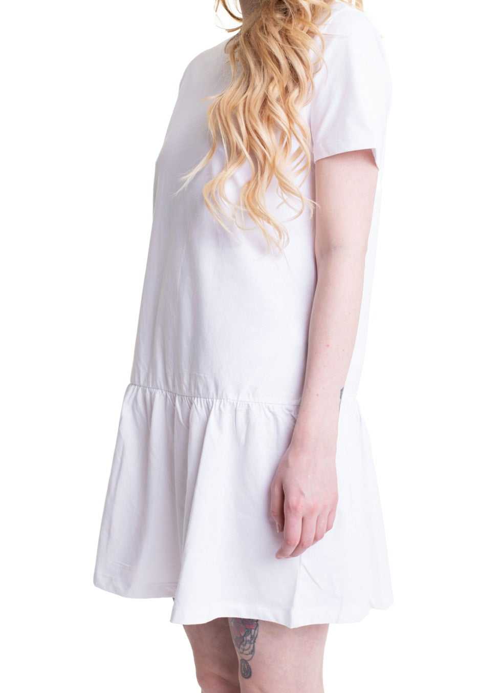 Urban Classics - Ladies Valance Tee White - Dress | Women-Image