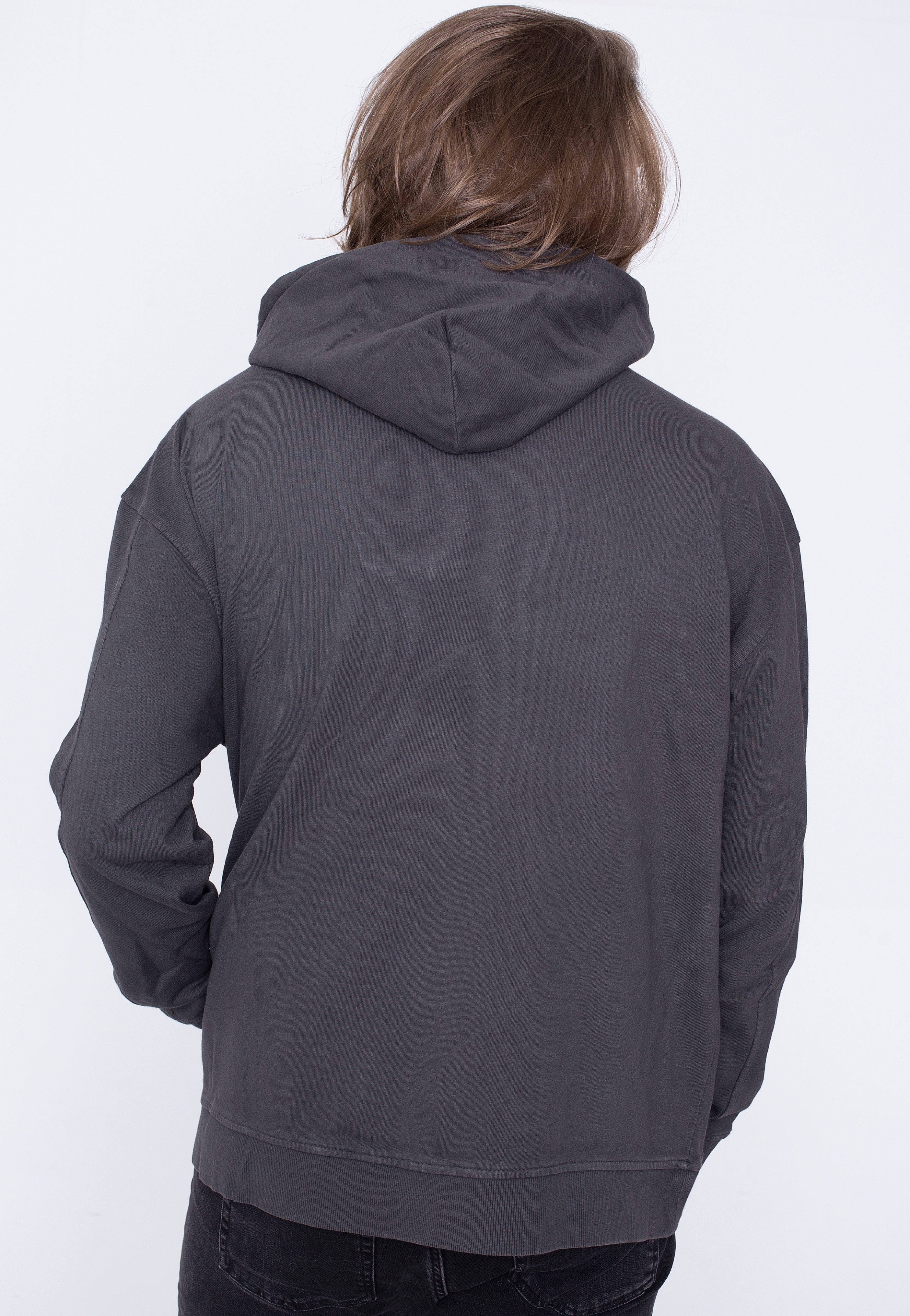 Urban Classics - Overdyed Camp Blackbird - Hoodie | Men-Image