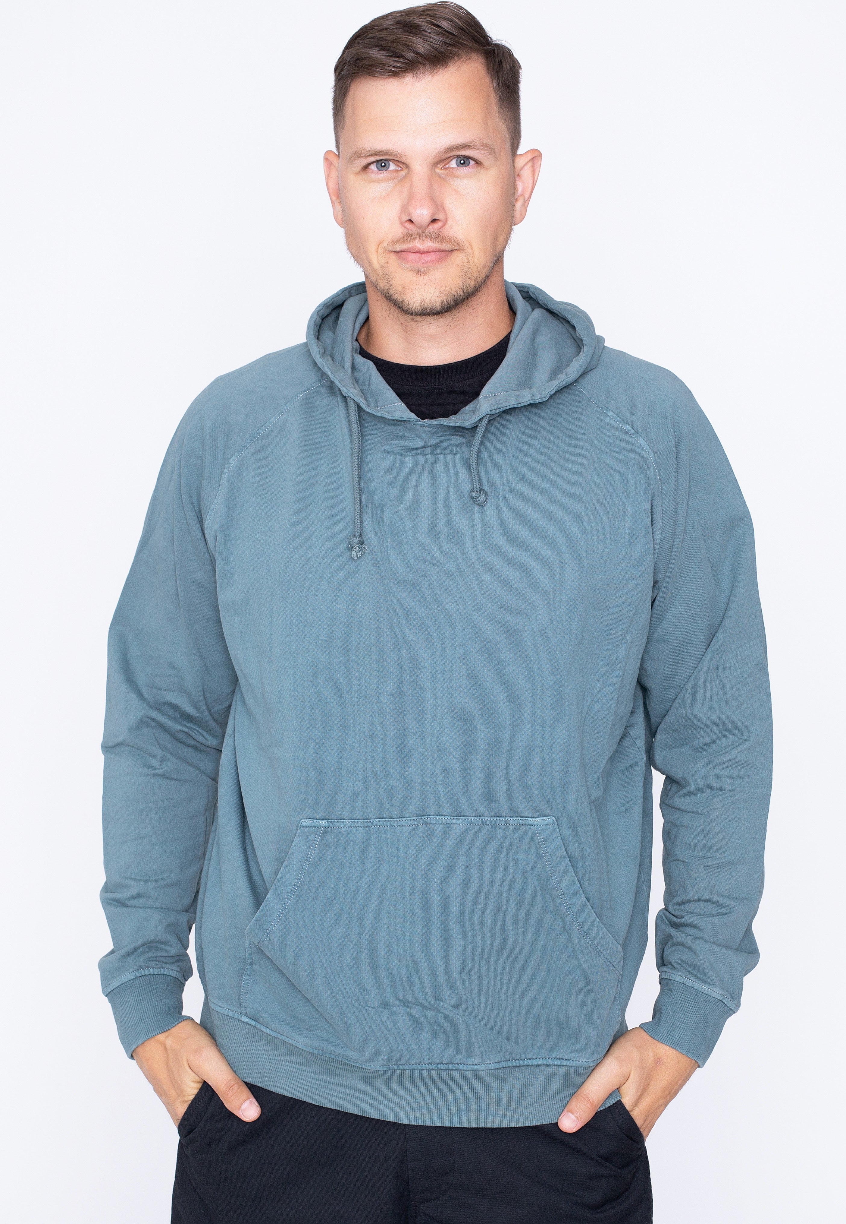 Urban Classics - Overdyed Dusty Blue - Hoodie | Men-Image