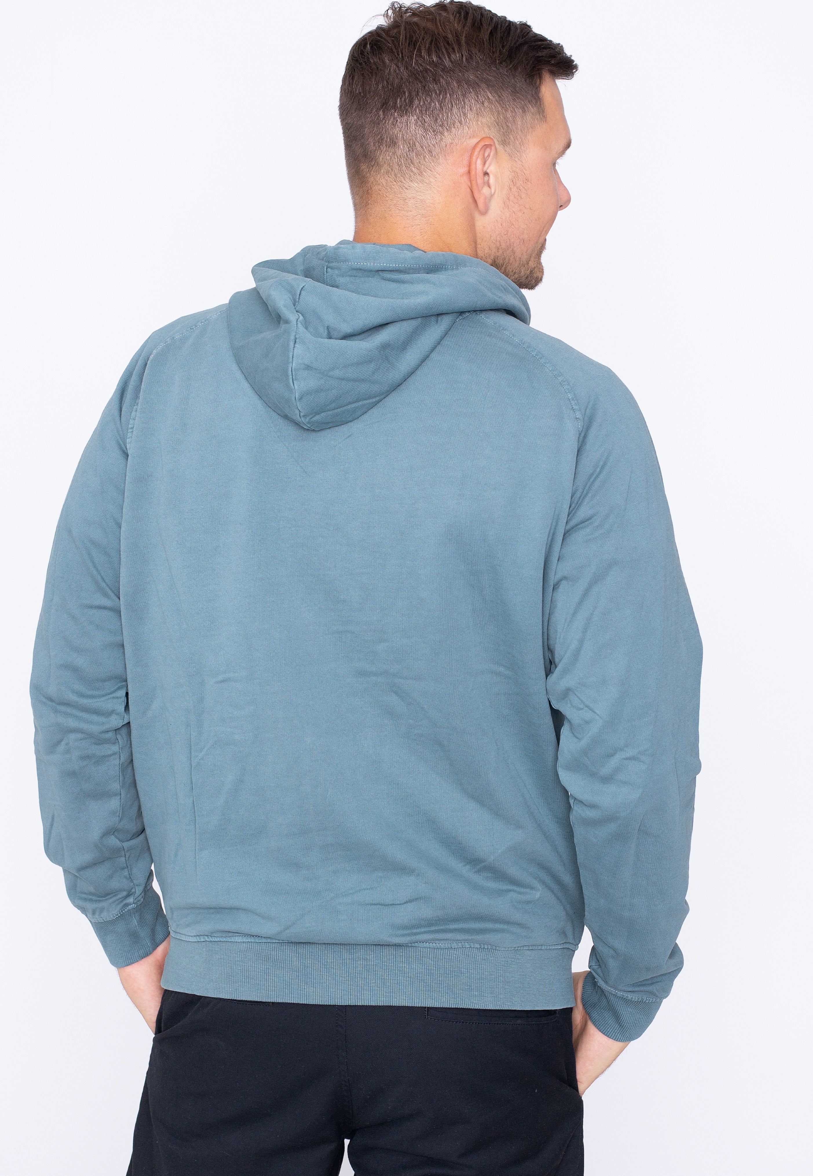 Urban Classics - Overdyed Dusty Blue - Hoodie | Men-Image