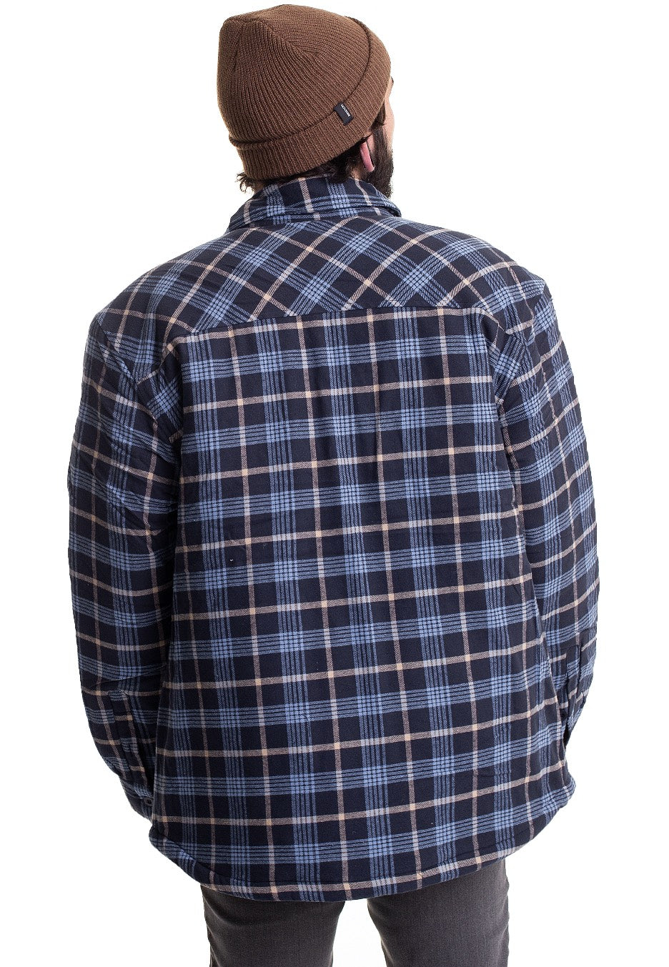 Urban Classics - Plaid Quilted Lightblue/Darkblue - Jacket | Men-Image