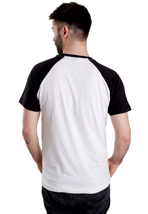 Urban Classics - Raglan Contrast White/Black - T-Shirt | Men-Image