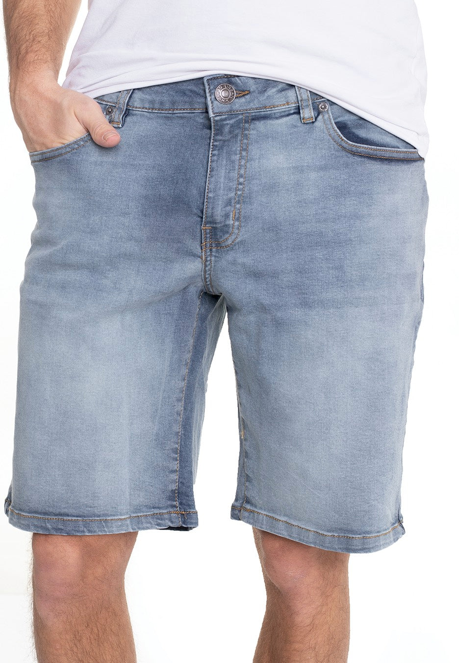 Urban Classics - Relaxed Fit Light Destroyed Washed - Shorts | Men-Image