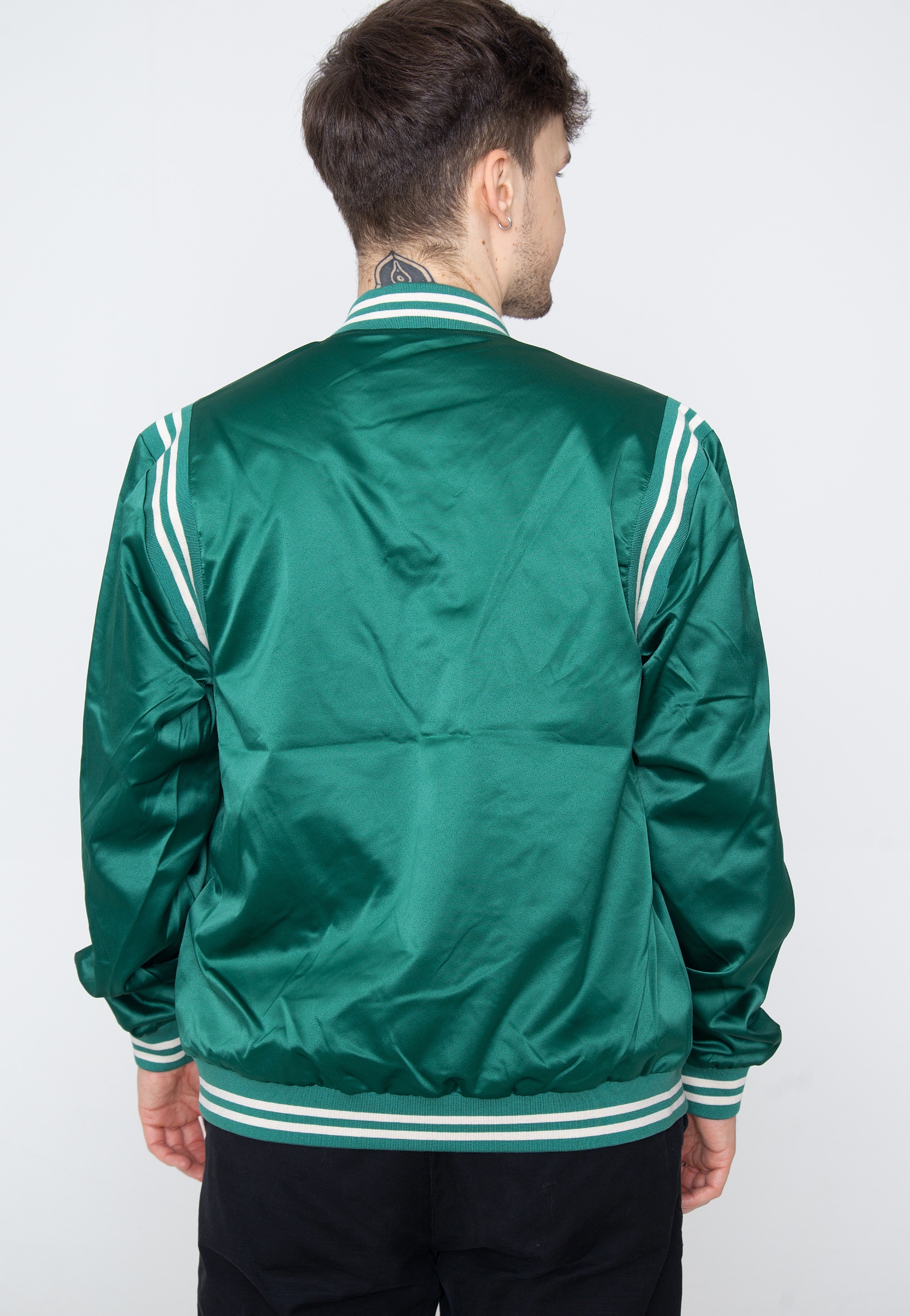 Urban Classics - Satin College Green - College Jacket | Men-Image