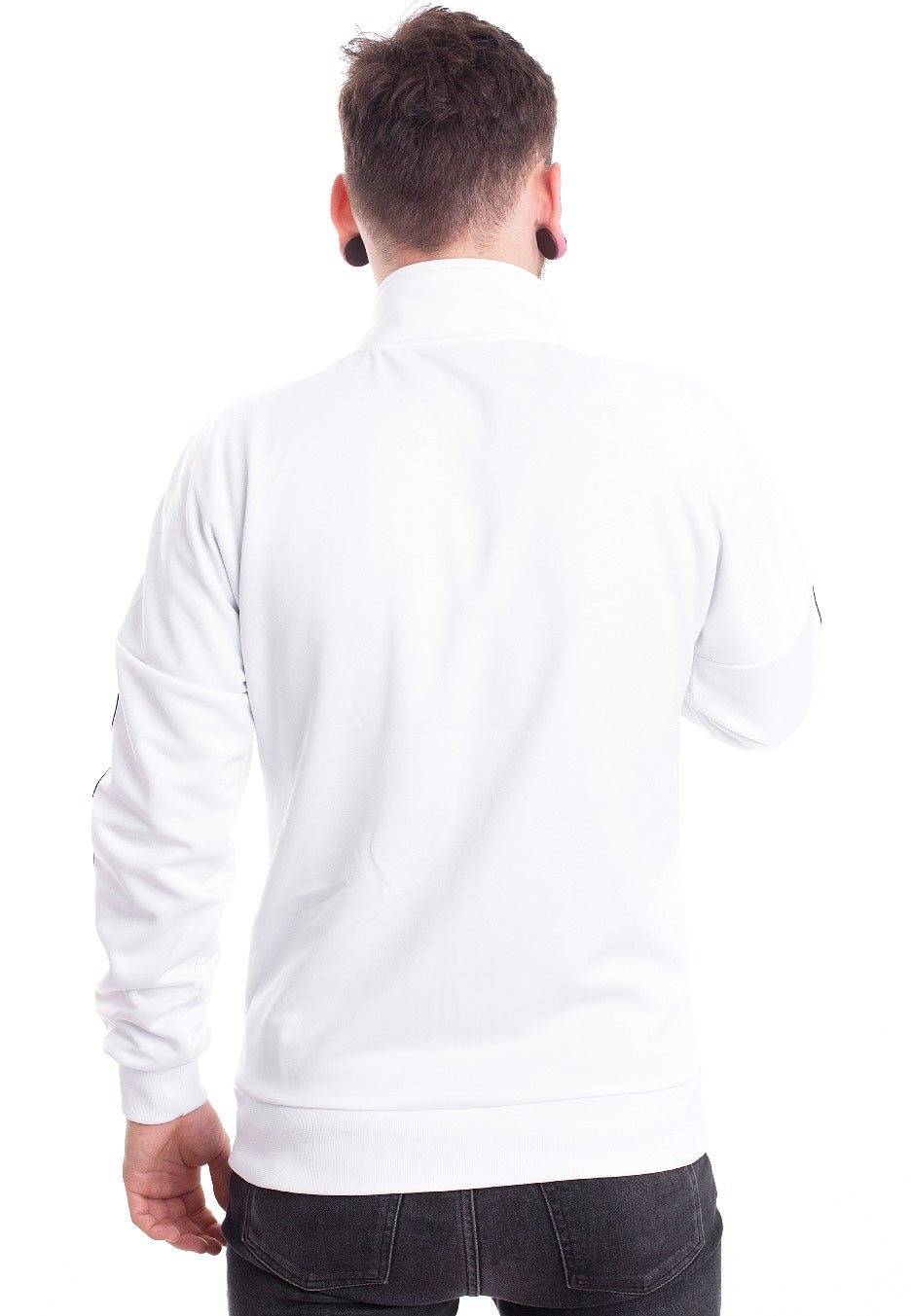 Urban Classics - Sleeve Taped White/Grey - Track Jacket | Men-Image