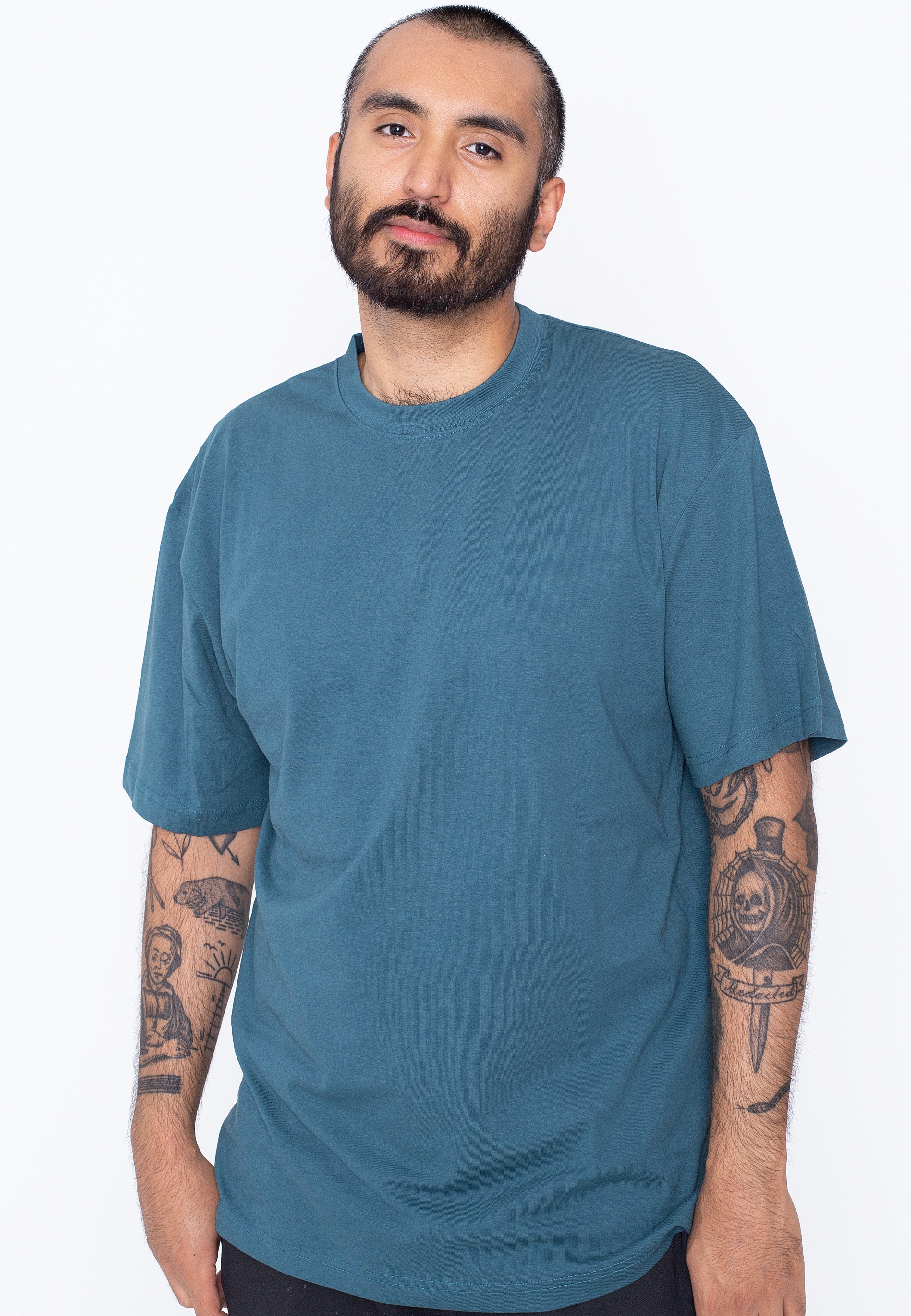 Urban Classics - Tall Teal - T-Shirt | Men-Image