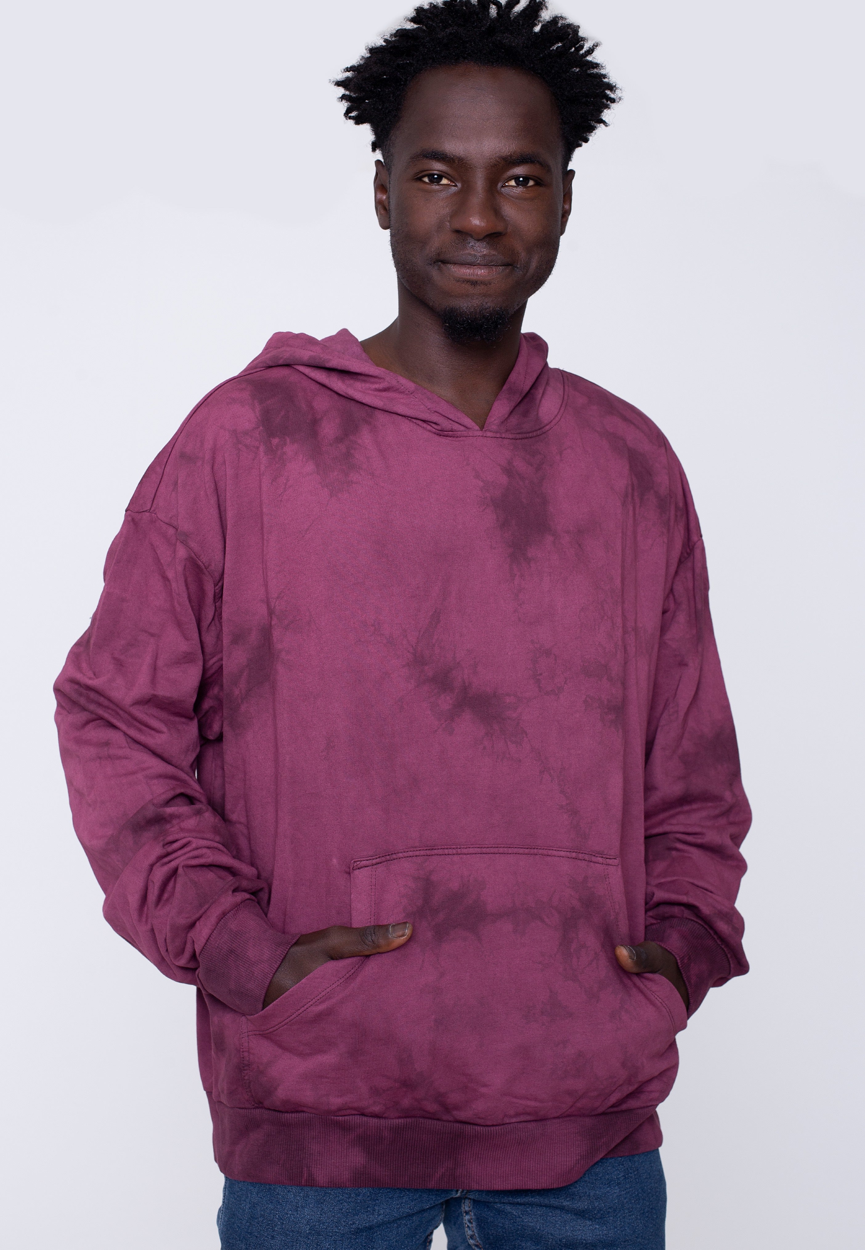 Urban Classics - Tye Dyed Cherry - Hoodie | Men-Image