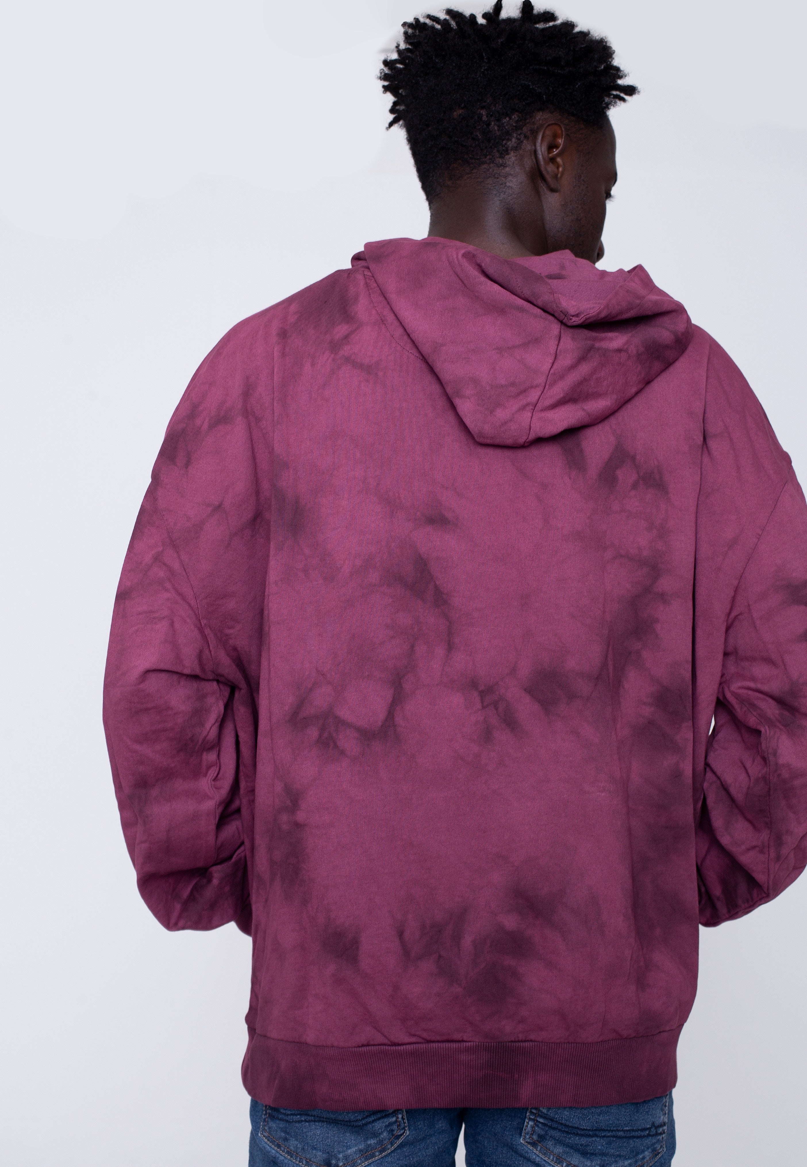 Urban Classics - Tye Dyed Cherry - Hoodie | Men-Image