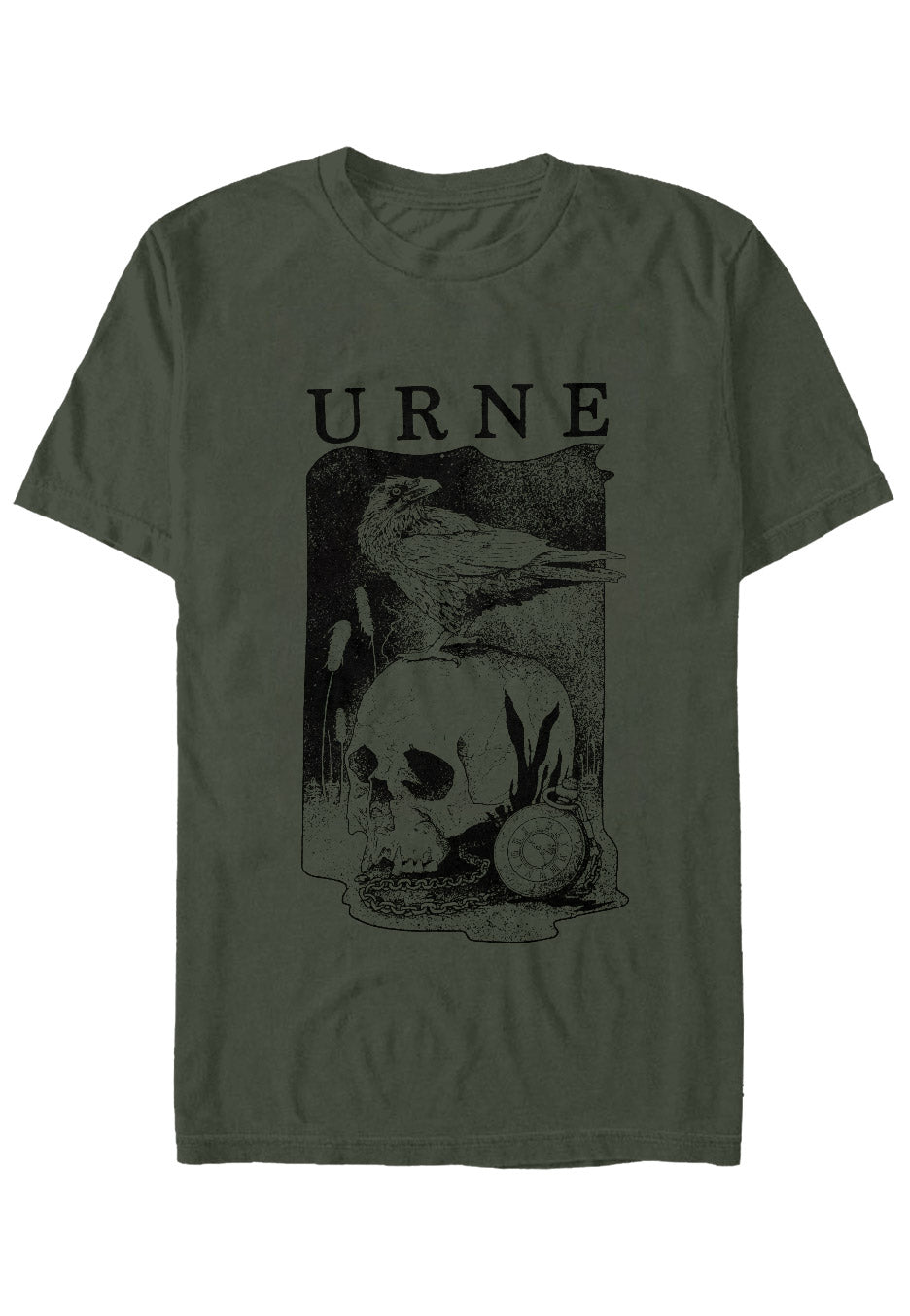 Urne - Ravenskull Military Green - T-Shirt | Neutral-Image