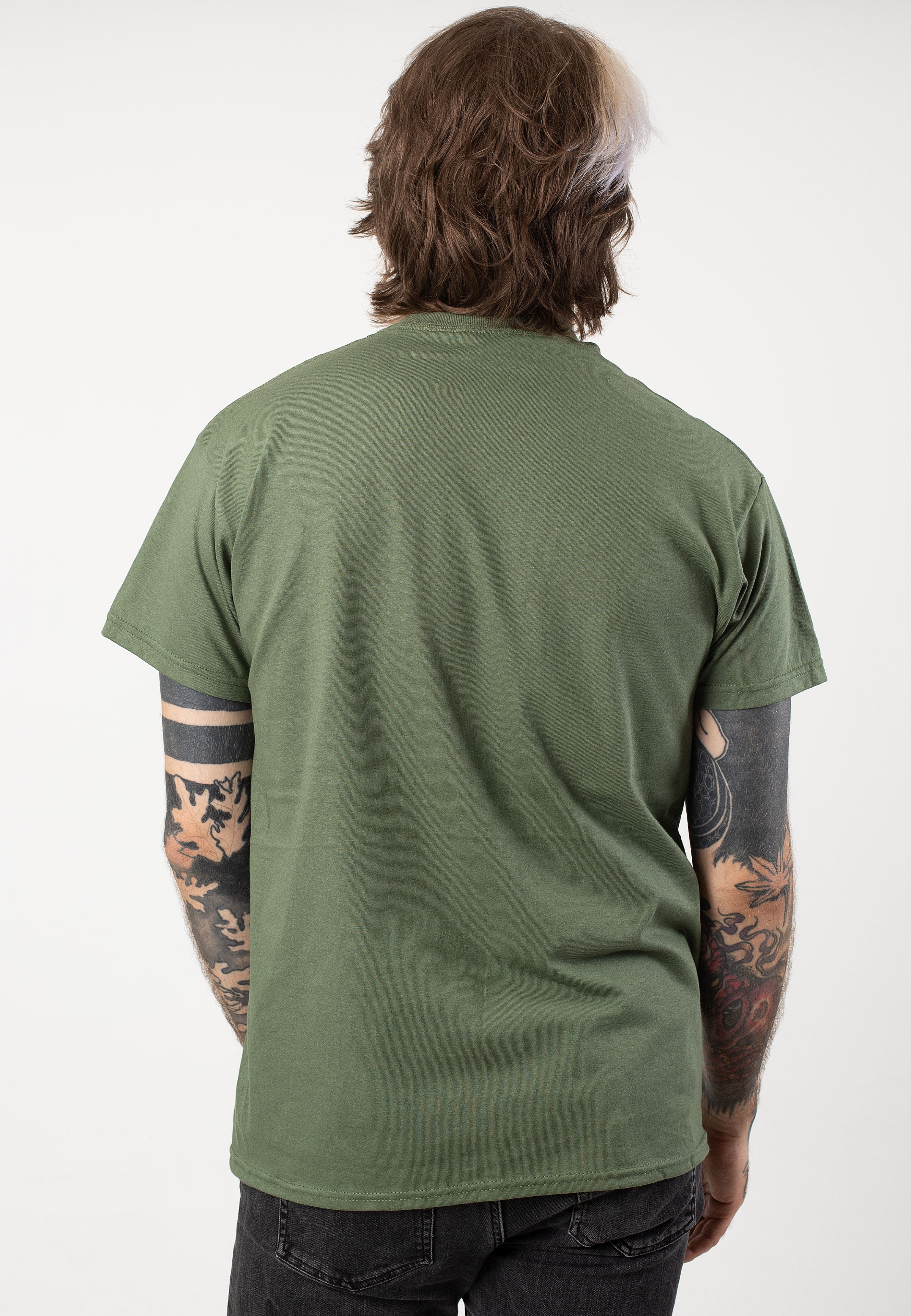 Urne - Ravenskull Military Green - T-Shirt | Men-Image