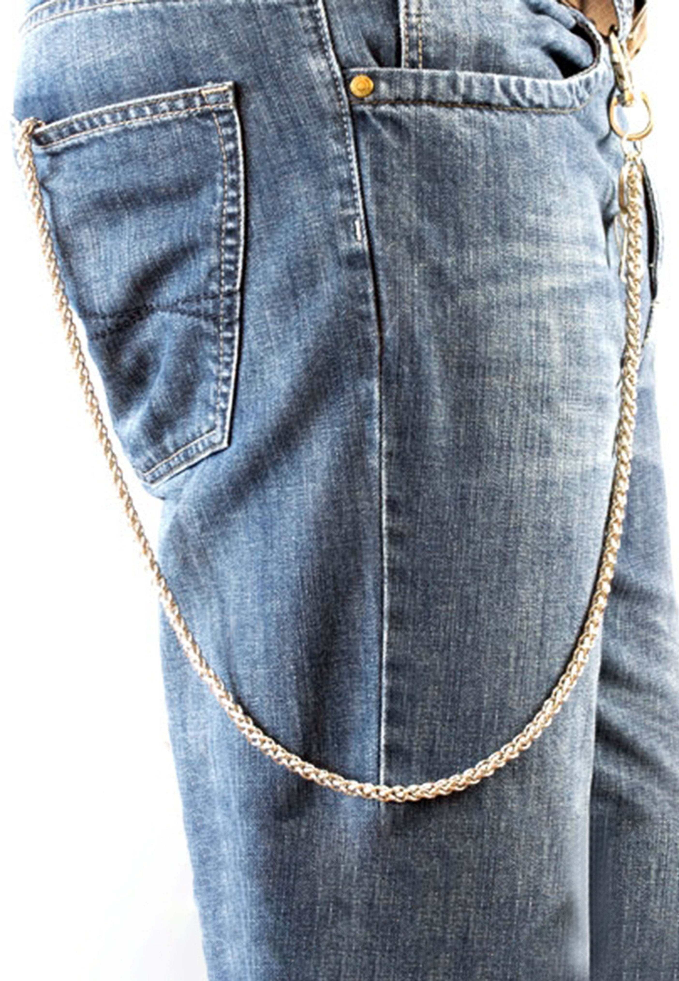 etNox - Metal Braid - Wallet Chain | Neutral-Image