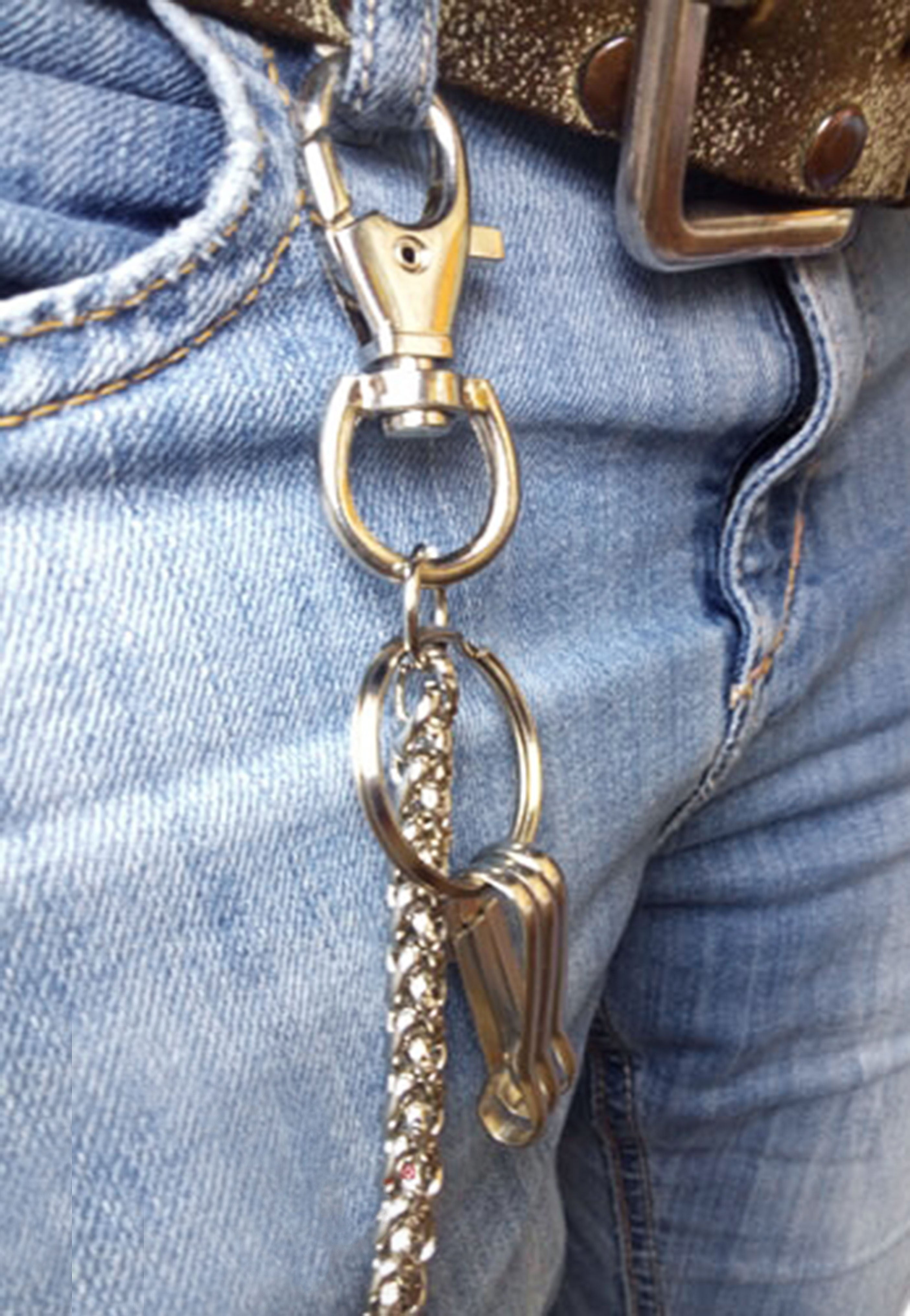 etNox - Metal Braid - Wallet Chain | Neutral-Image