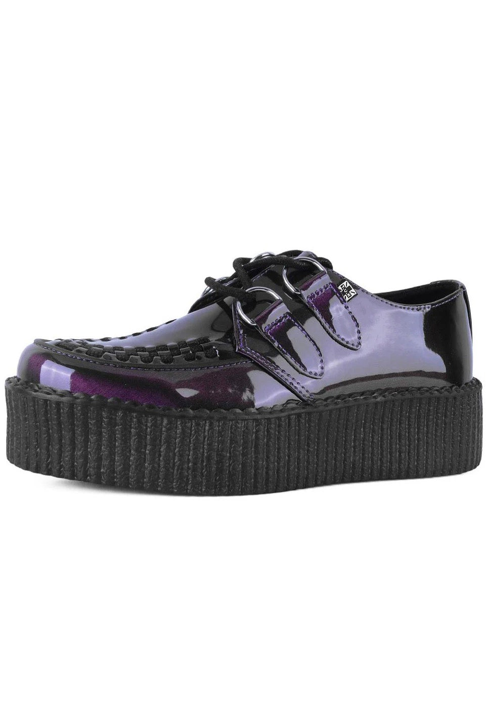 T.U.K. - Viva High Purple Metallic - Girl Shoes | Women-Image