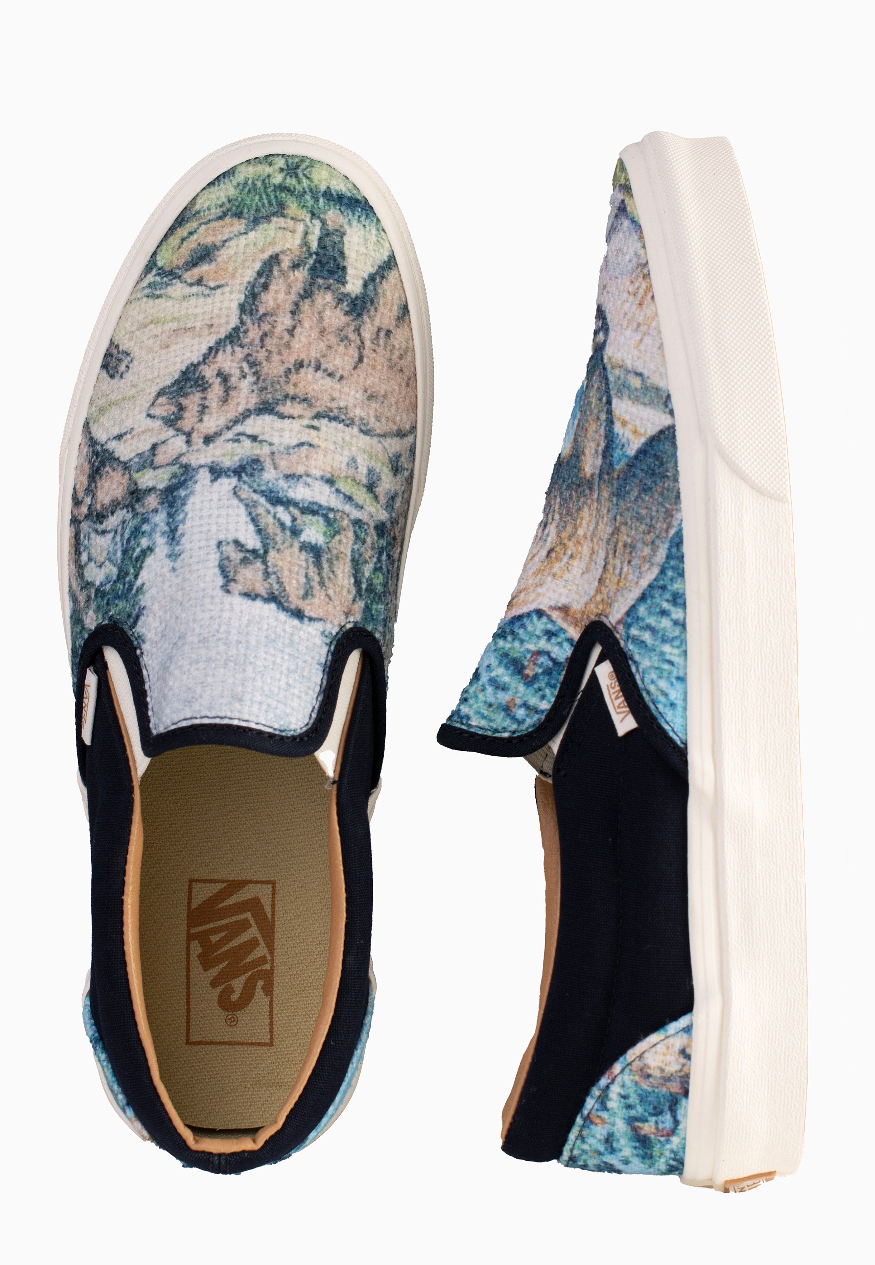 Vans - Classic Slip-On Cali Tapestry Forest - Shoes | Men-Image