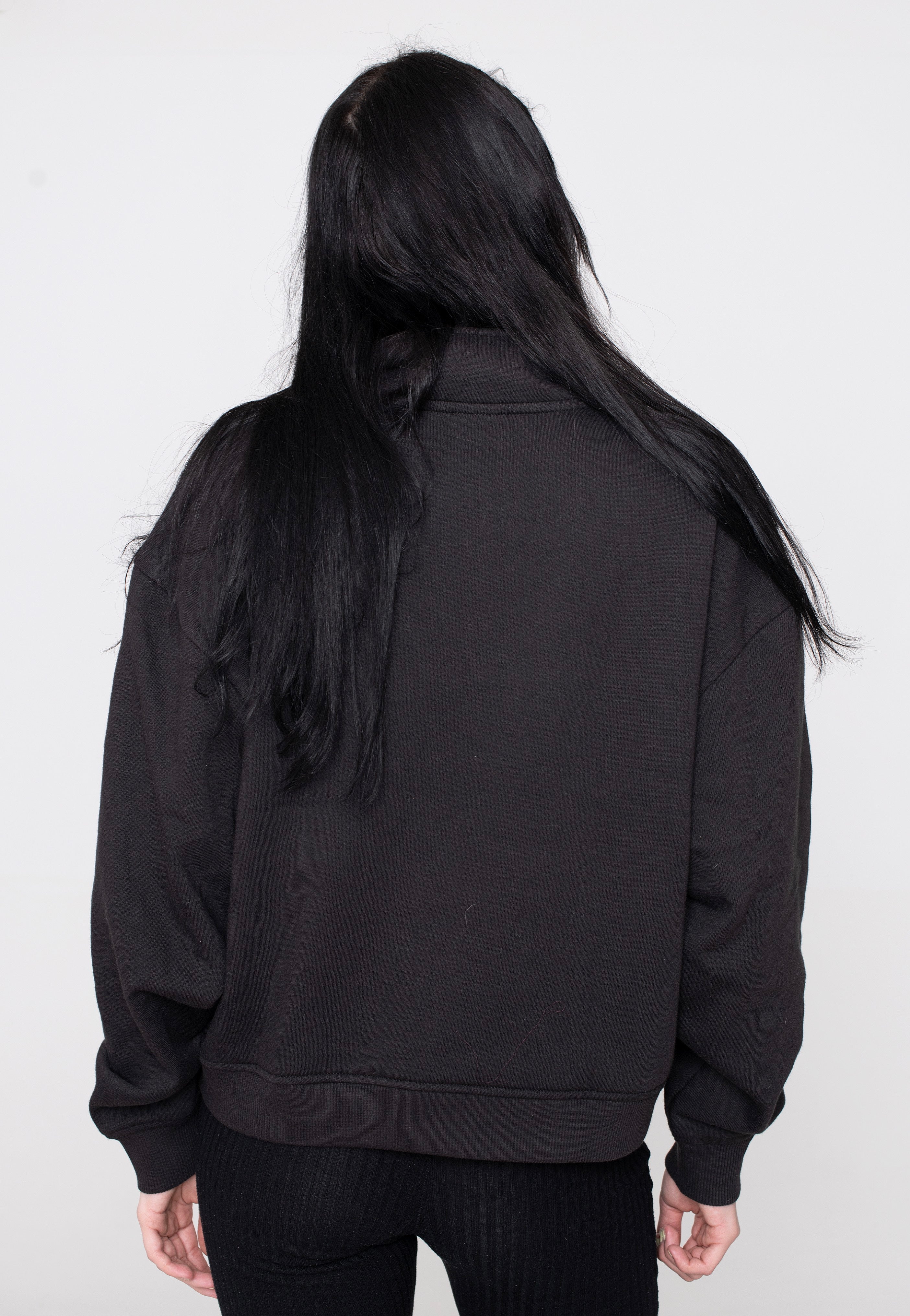 Vans - Leighton Mock Neck Fleece Black - Sweater | Women-Image