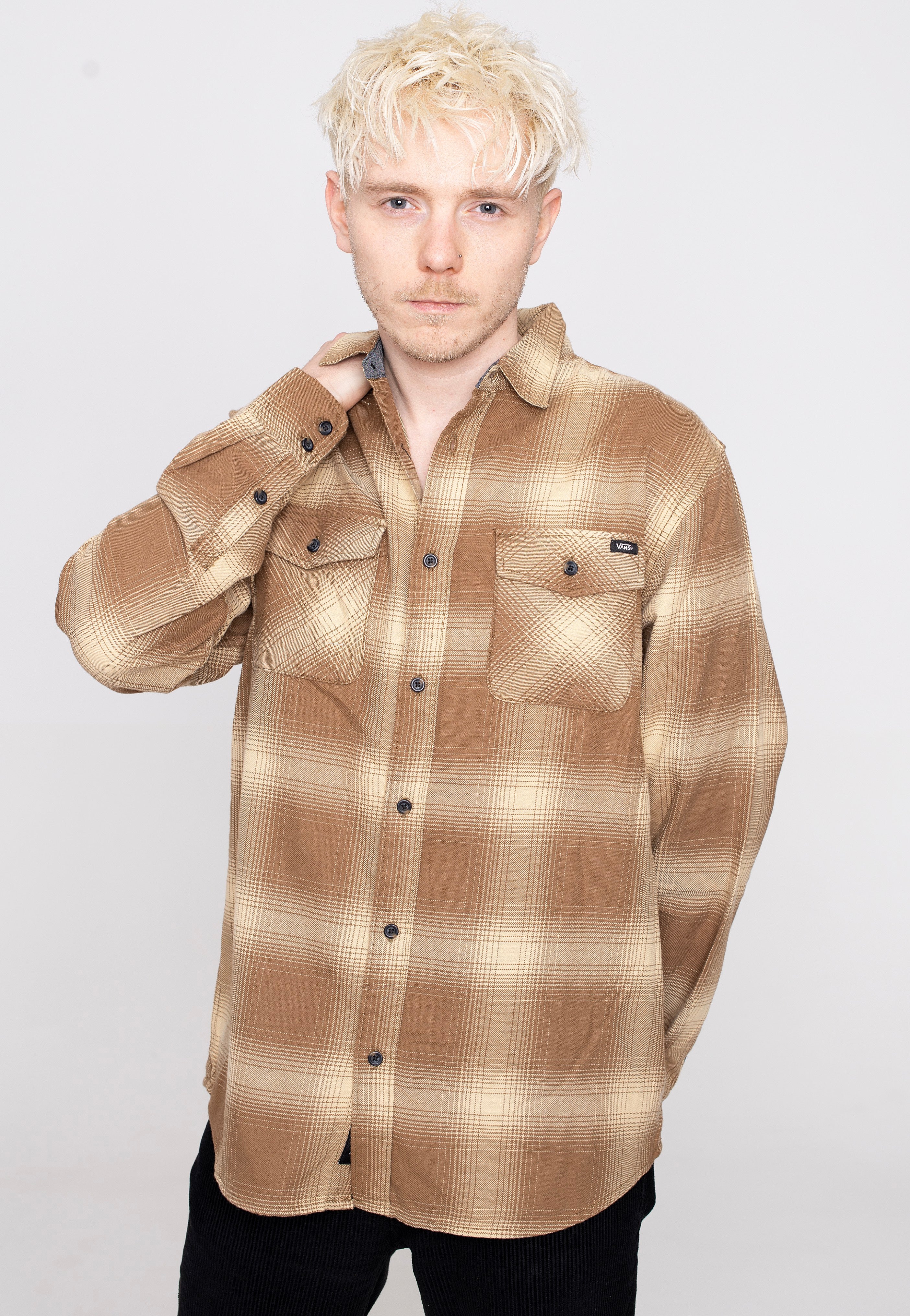 Vans - Monterey III Sepia/Taos Taupe - Shirt | Men-Image