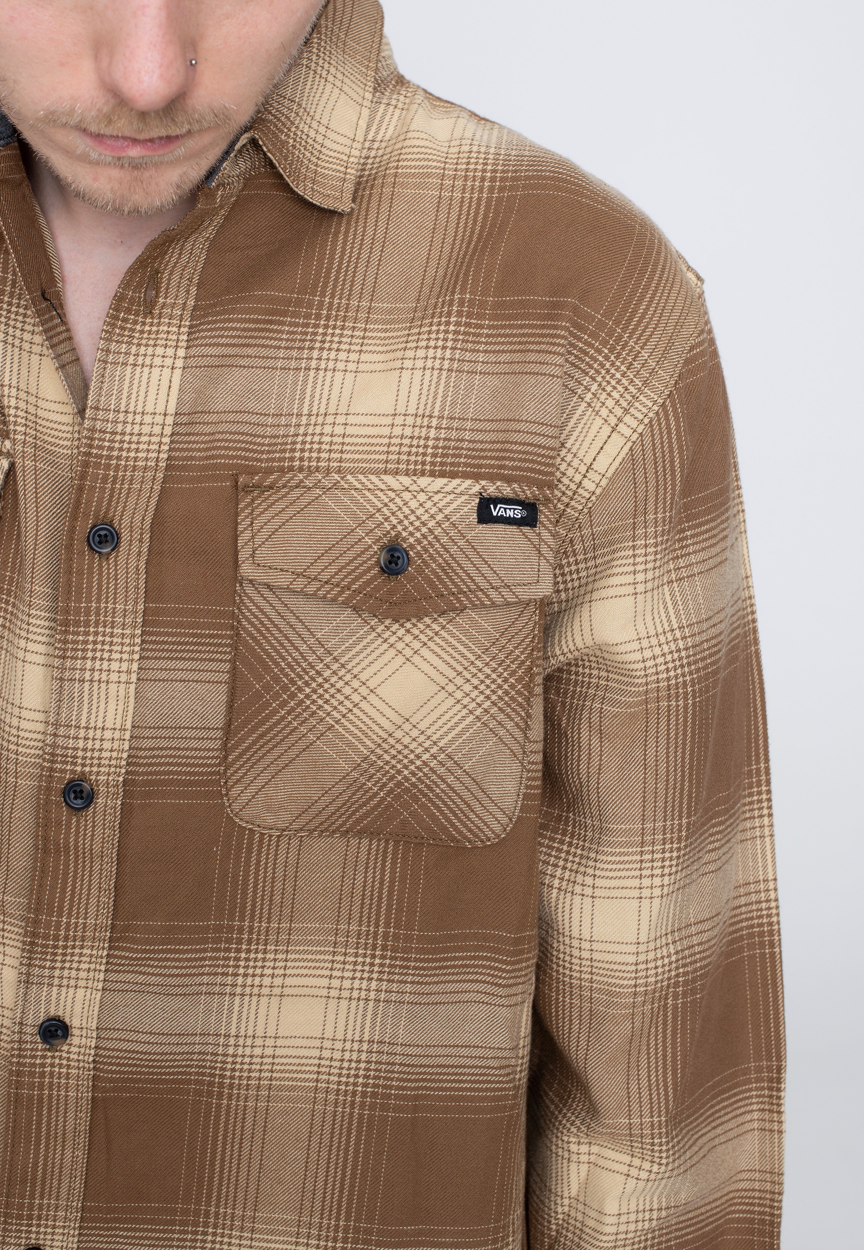 Vans - Monterey III Sepia/Taos Taupe - Shirt | Men-Image