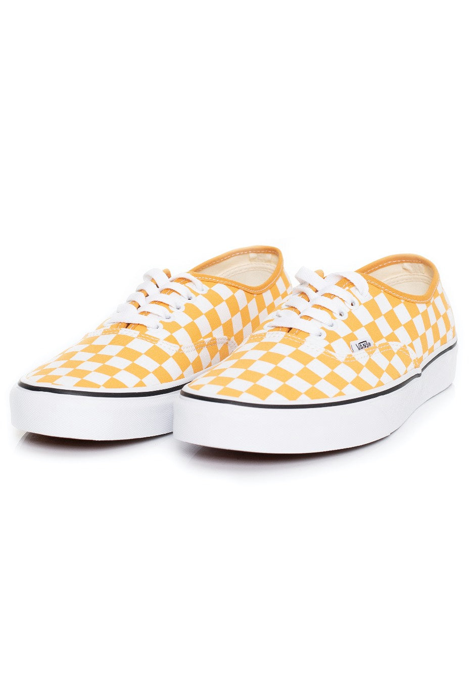 Vans - Authentic (Checkerboard)Golden Nugget/True White - Shoes | Men-Image