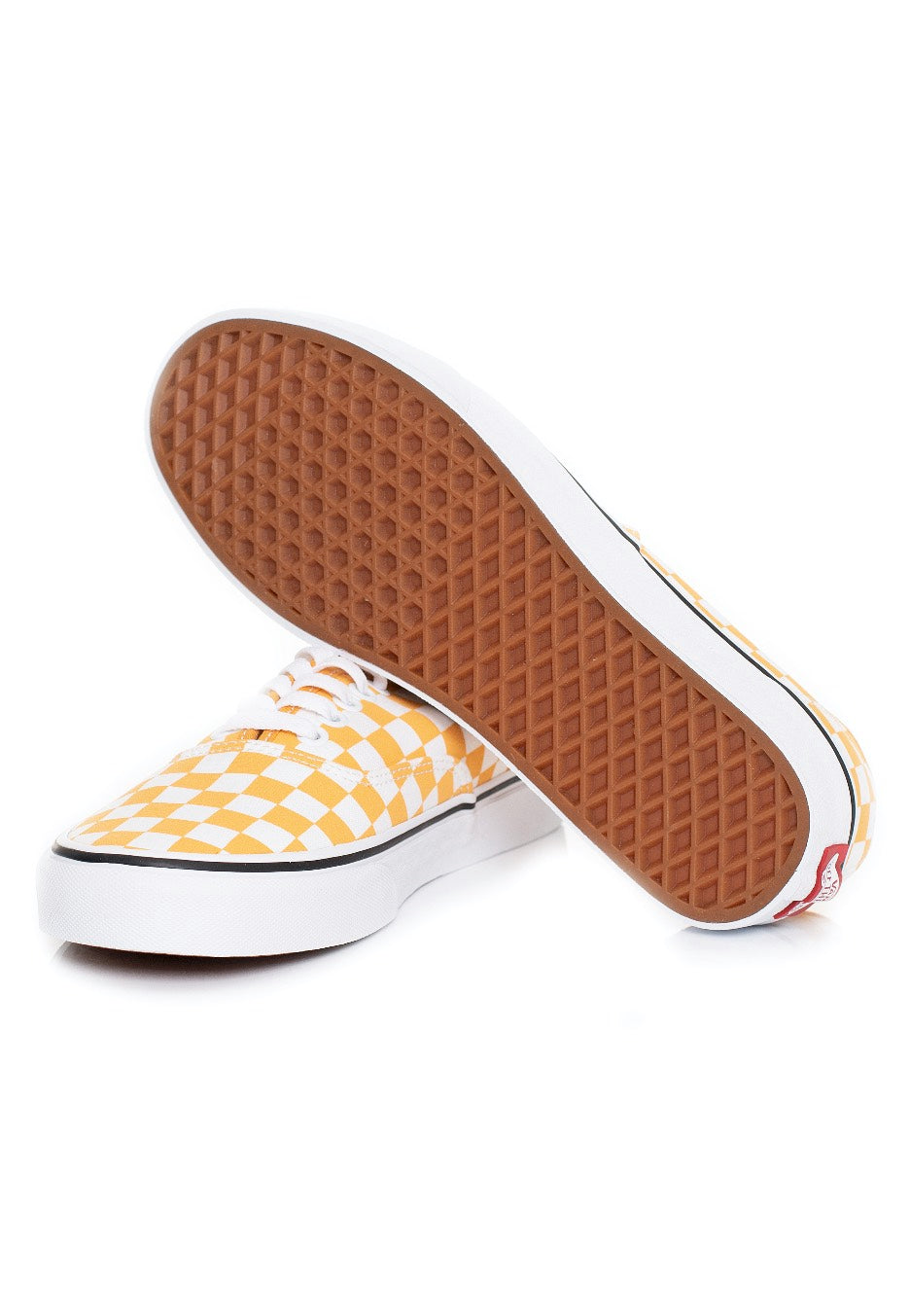 Vans - Authentic (Checkerboard)Golden Nugget/True White - Shoes | Men-Image