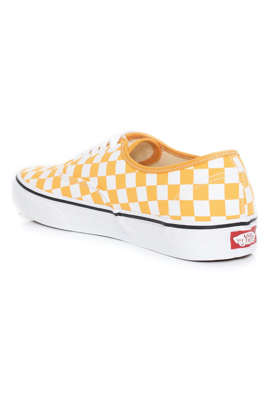 Vans - Authentic (Checkerboard)Golden Nugget/True White - Shoes | Men-Image