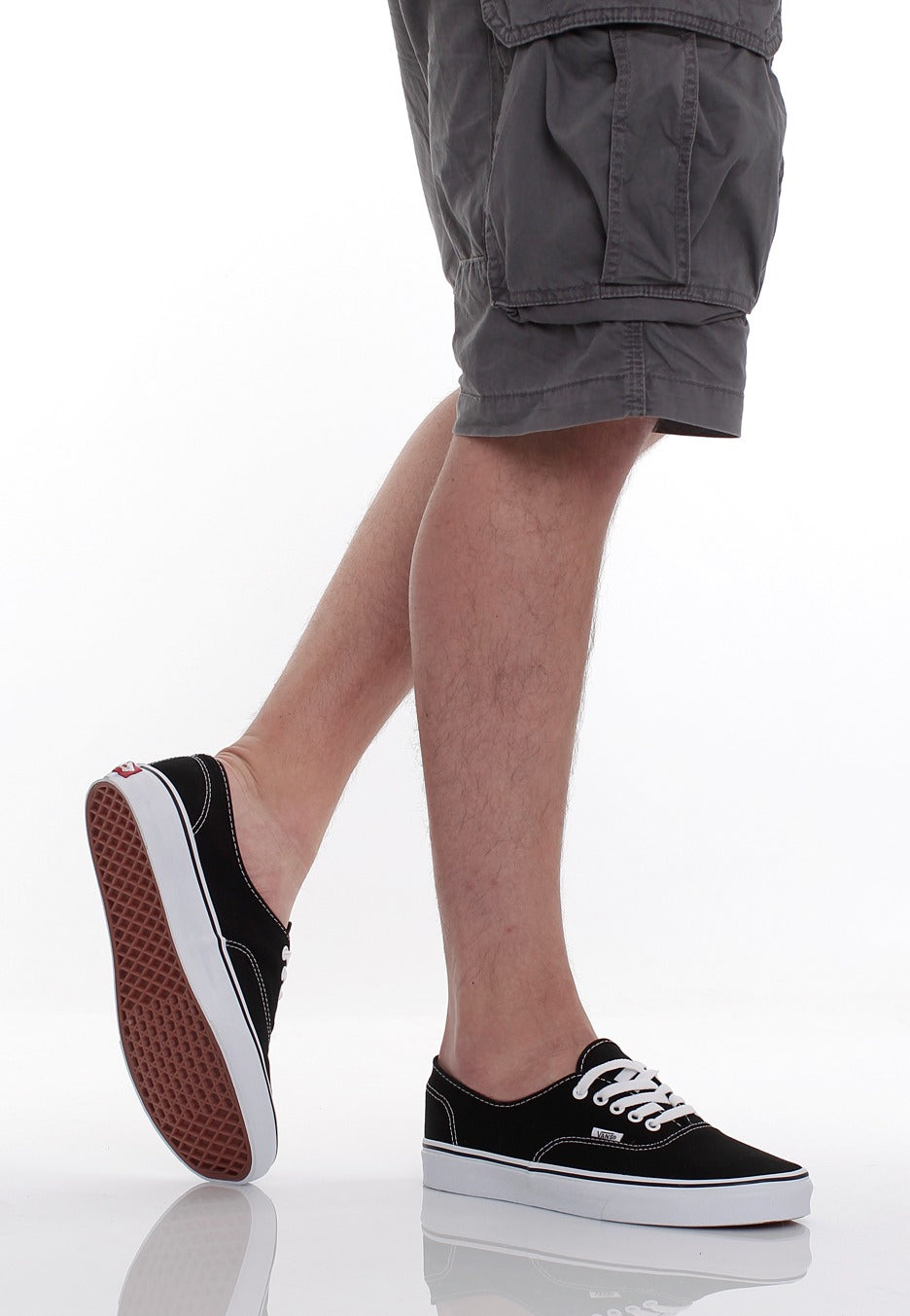 Vans - Authentic Black/White - Shoes | Men-Image