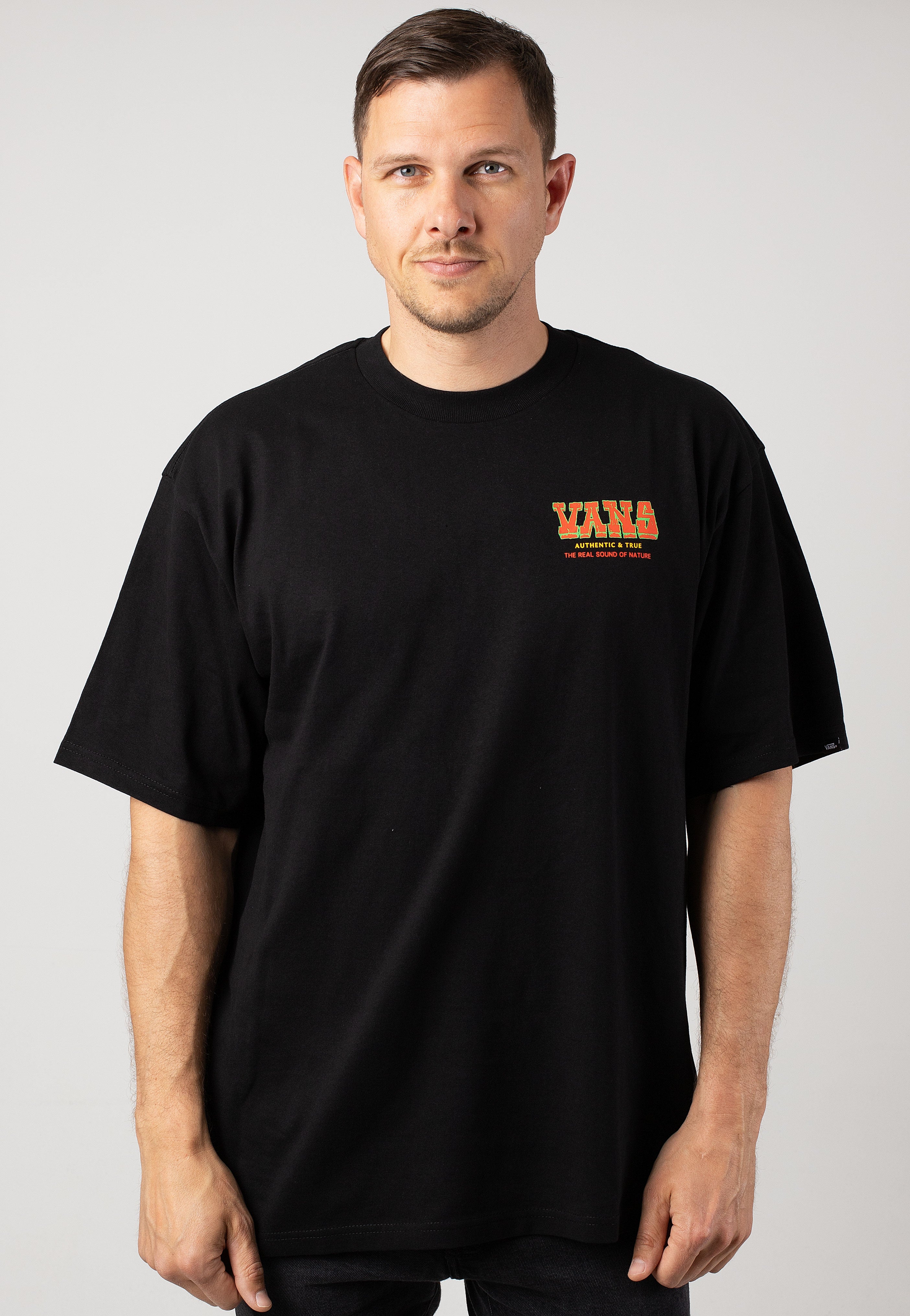 Vans - Authentic And True Loose Black - T-Shirt | Men-Image