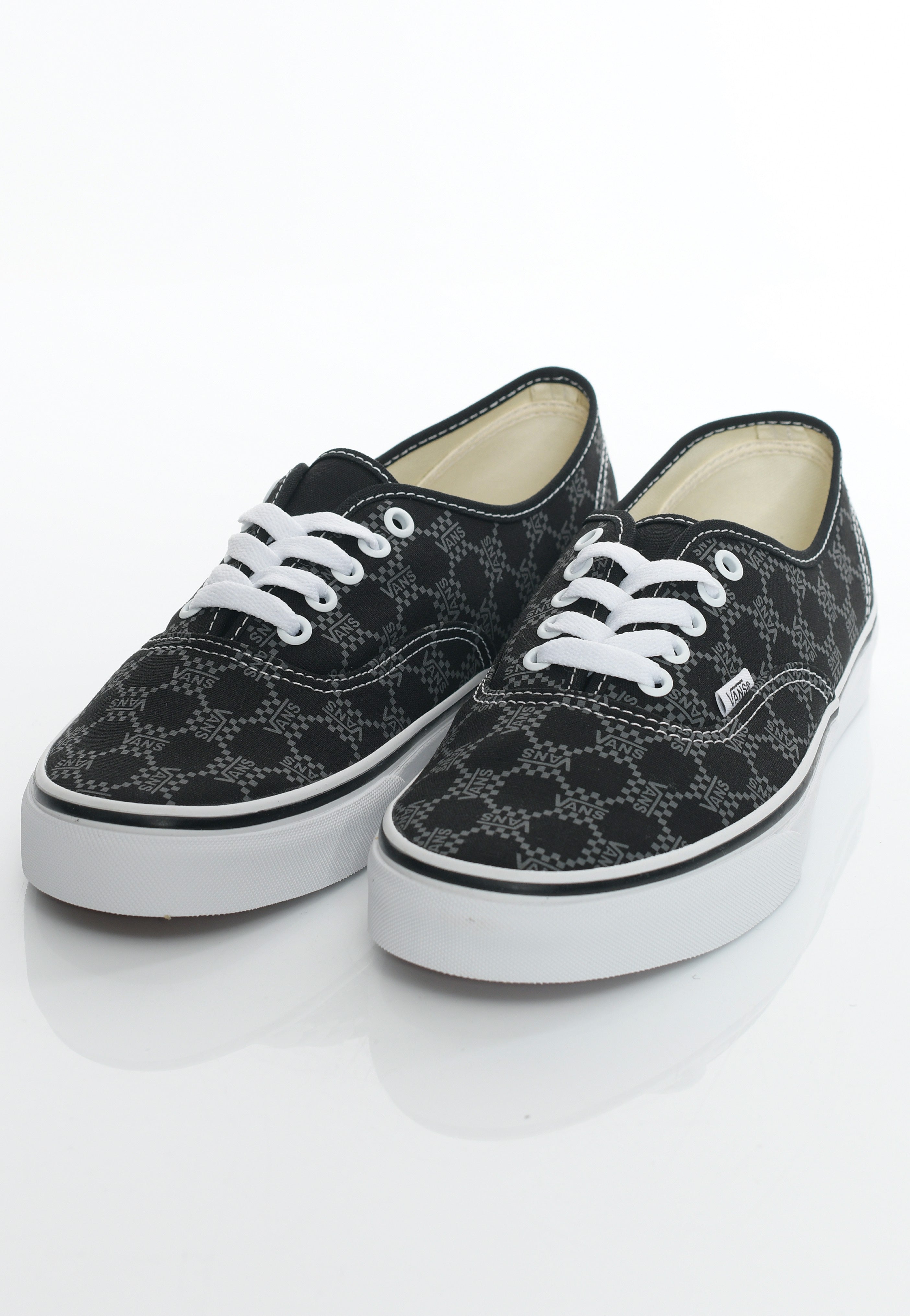 Vans - Authentic Monogram Black - Shoes | Men-Image