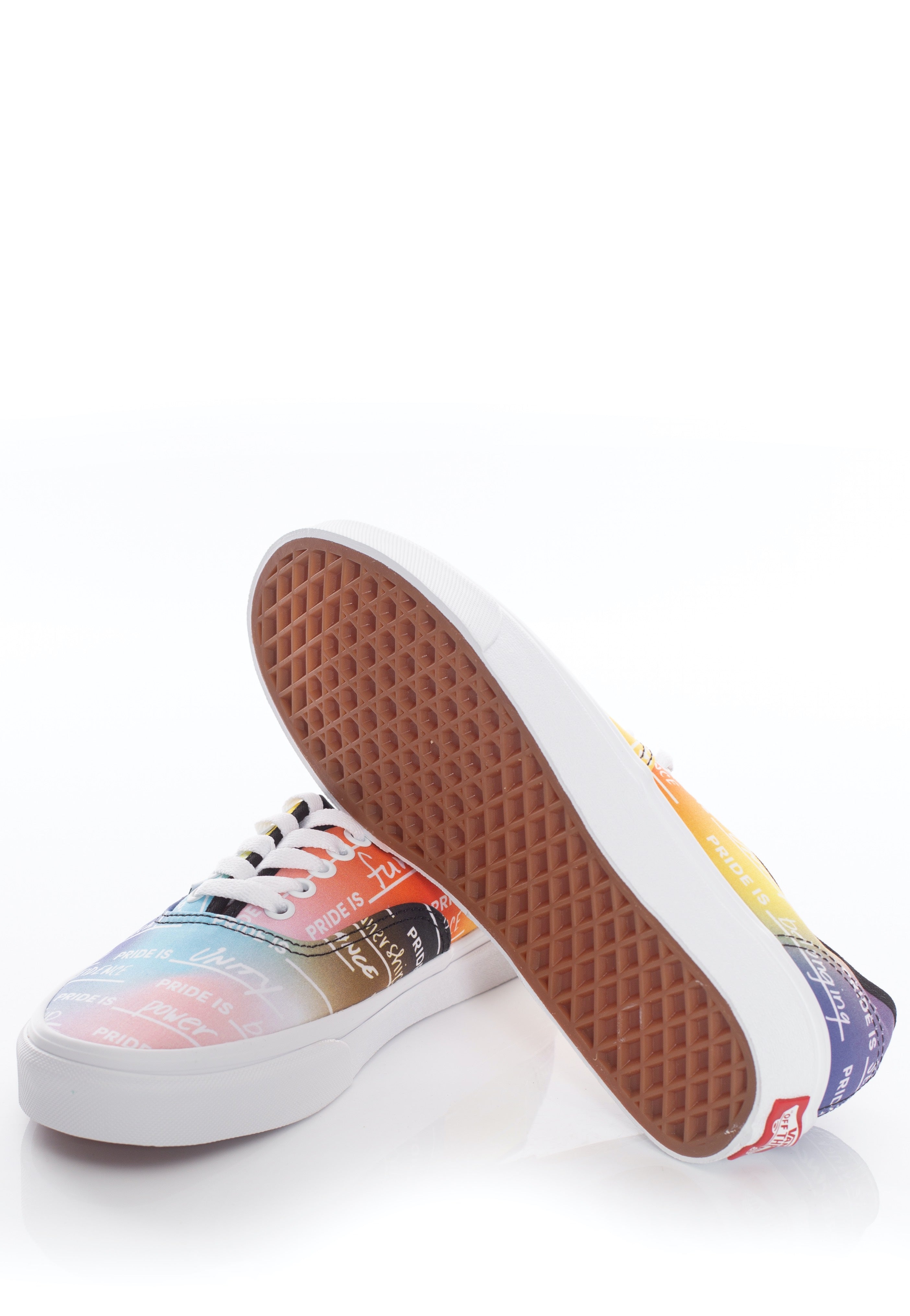 Vans - Authentic Pride Rainbow/True White - Girl Shoes | Women-Image