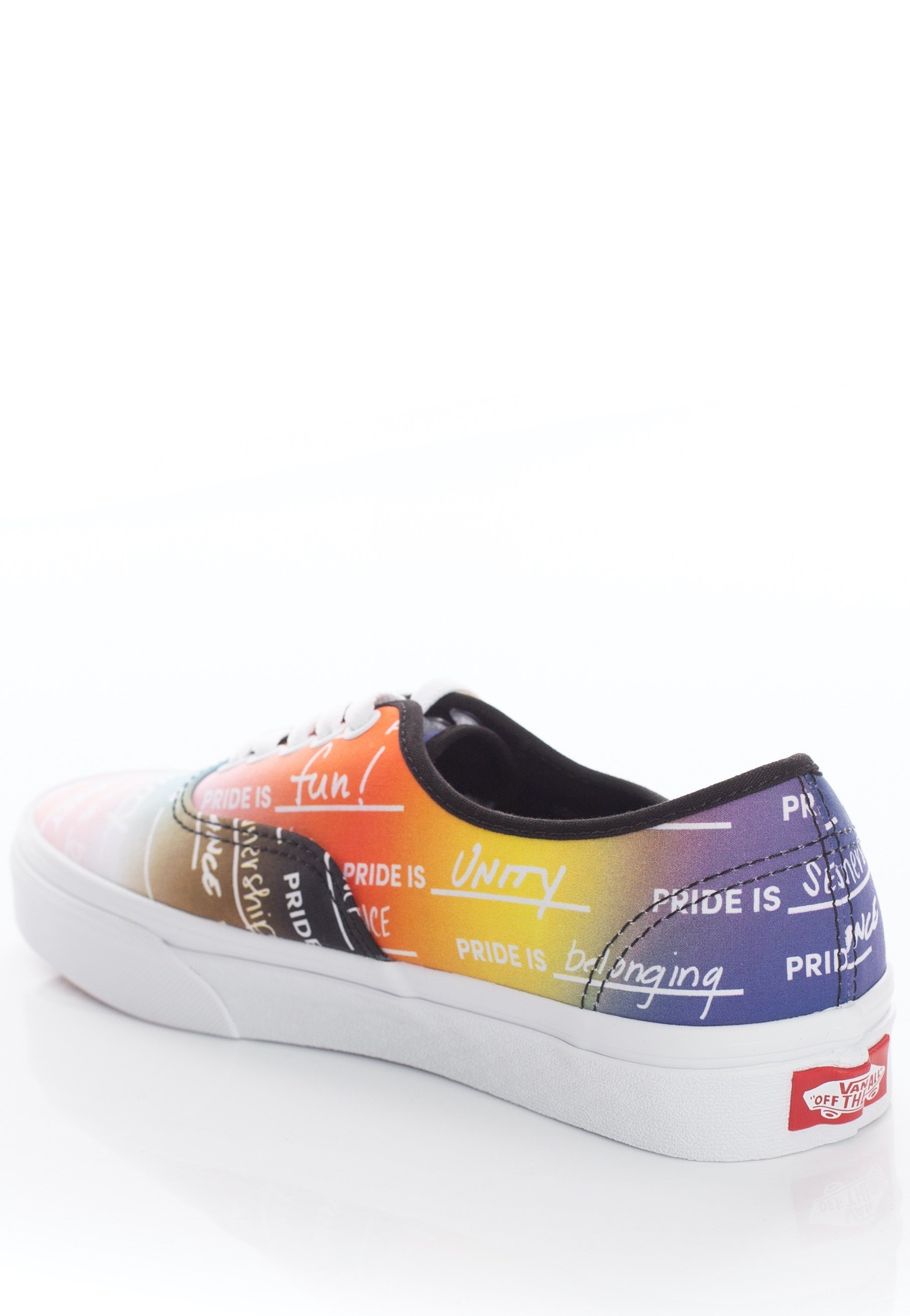 Vans - Authentic Pride Rainbow/True White - Girl Shoes | Women-Image